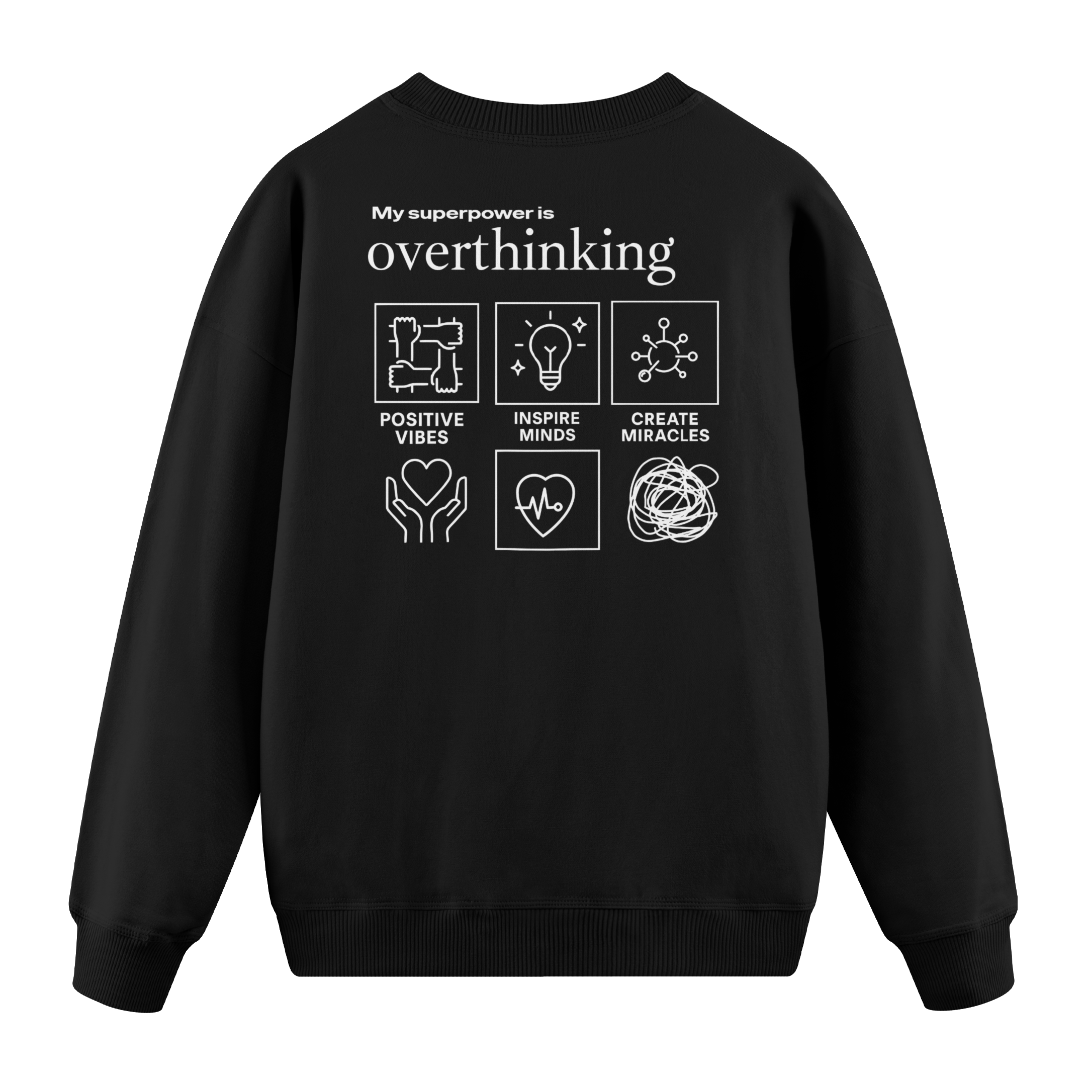 Overthinking - Regular Fit Sweatshirt