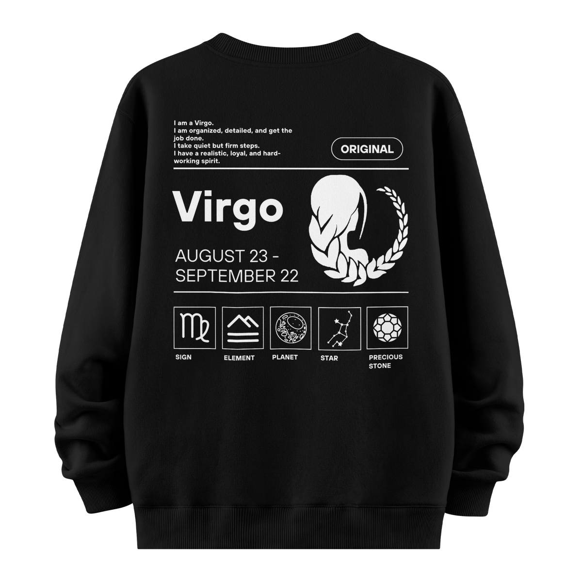 Virgo - Oversize Sweatshirt