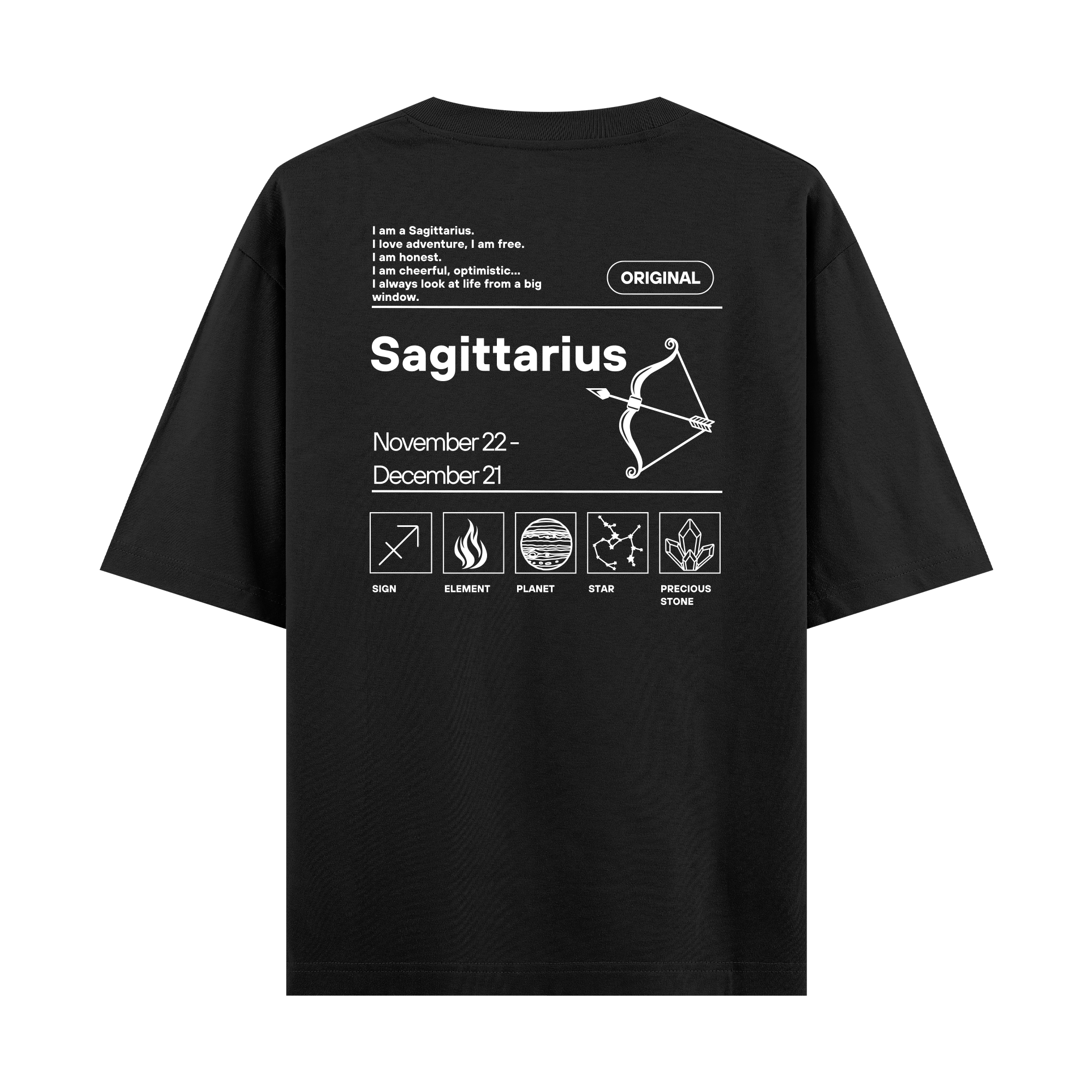 Sagittarius - Oversize T-shirt