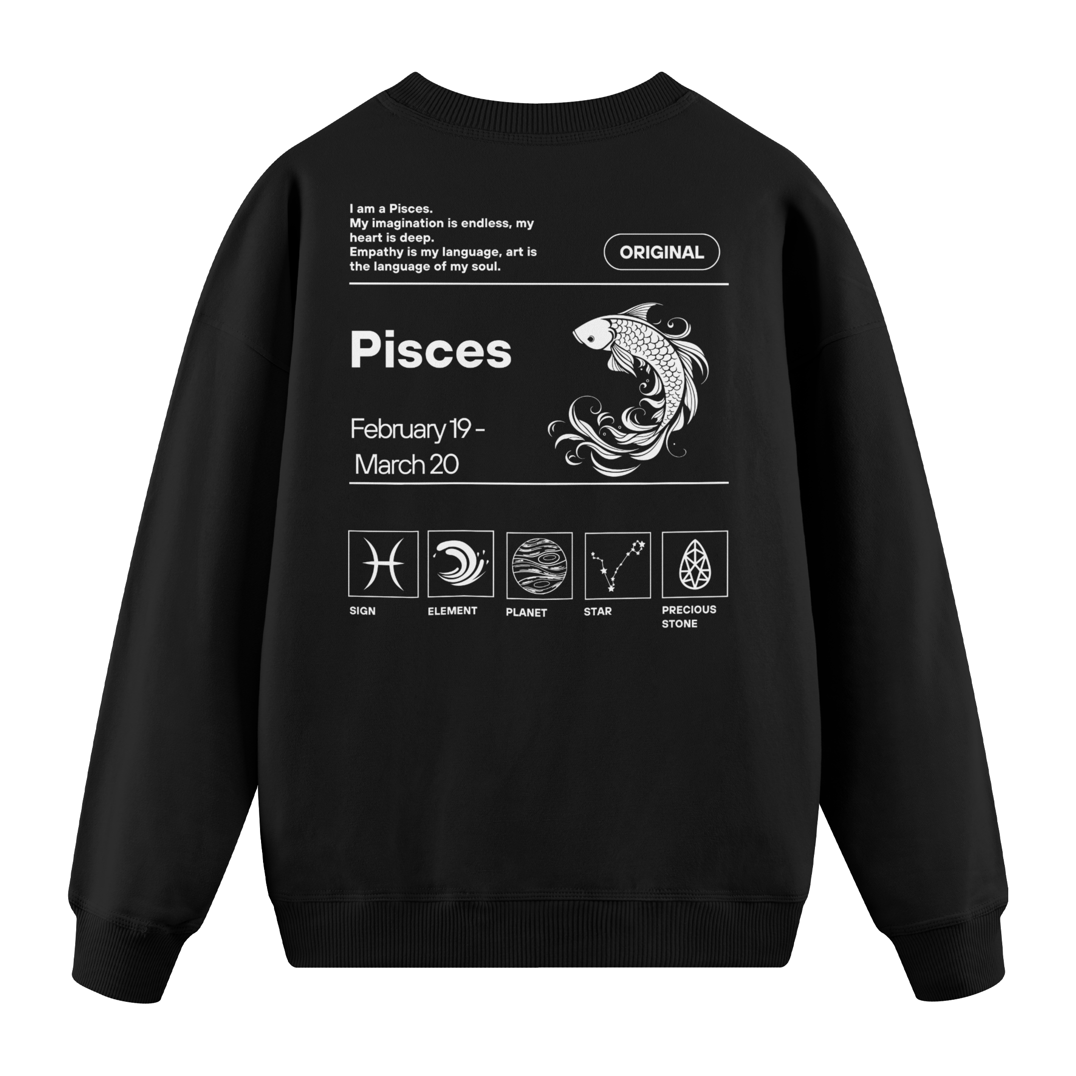 Pisces - Regular Fit Sweatshirt