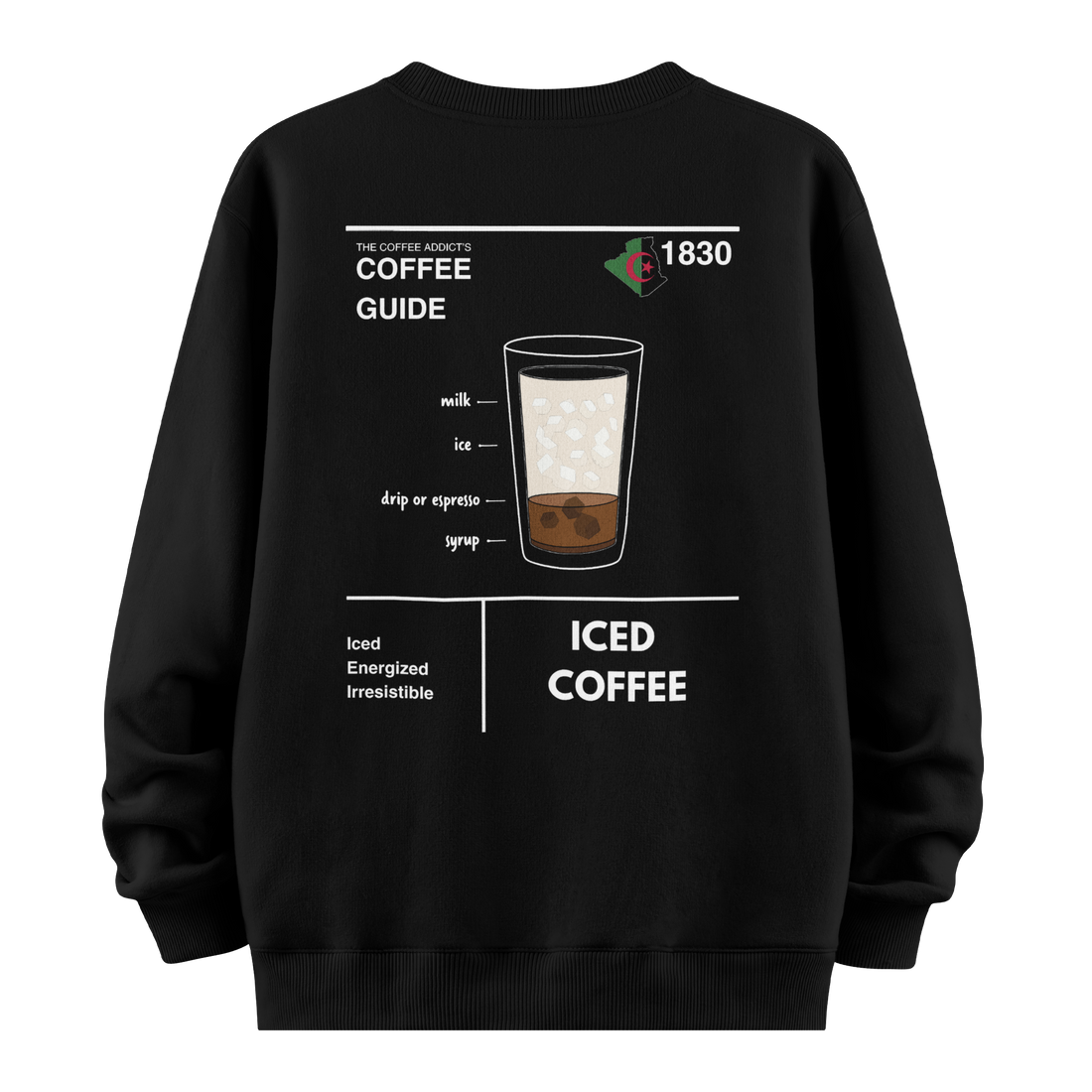 Iced Coffee - Oversize Sweatshirt