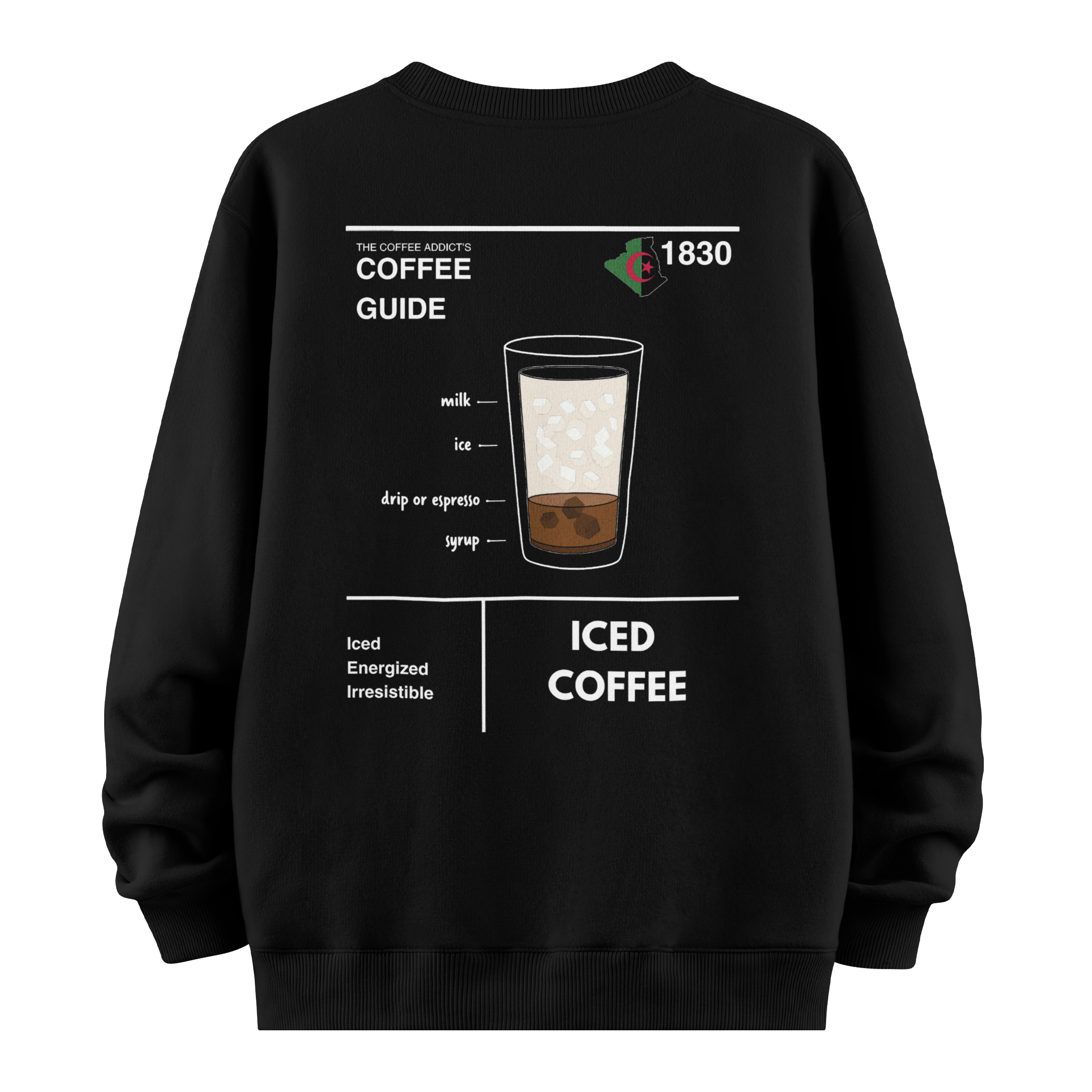 Iced Coffee - Oversize Sweatshirt