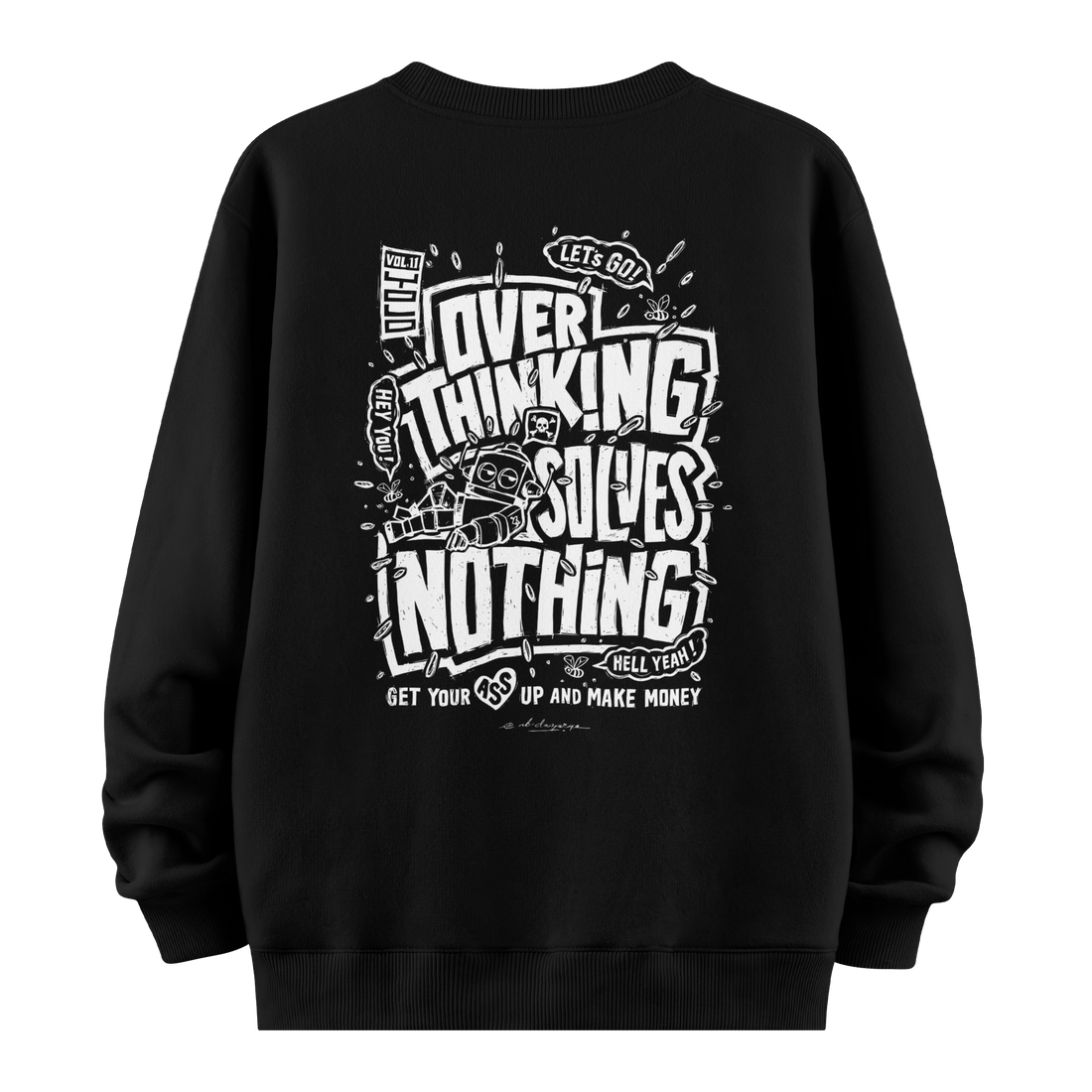 Overthinking II - Oversize Sweatshirt