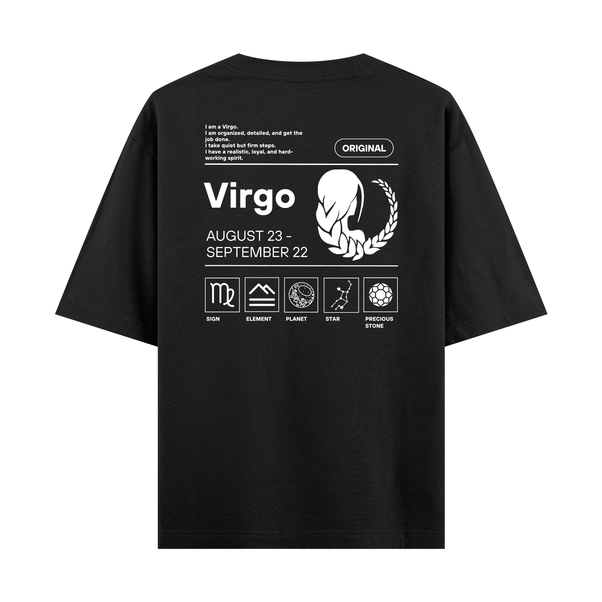 Virgo - Oversize T-shirt