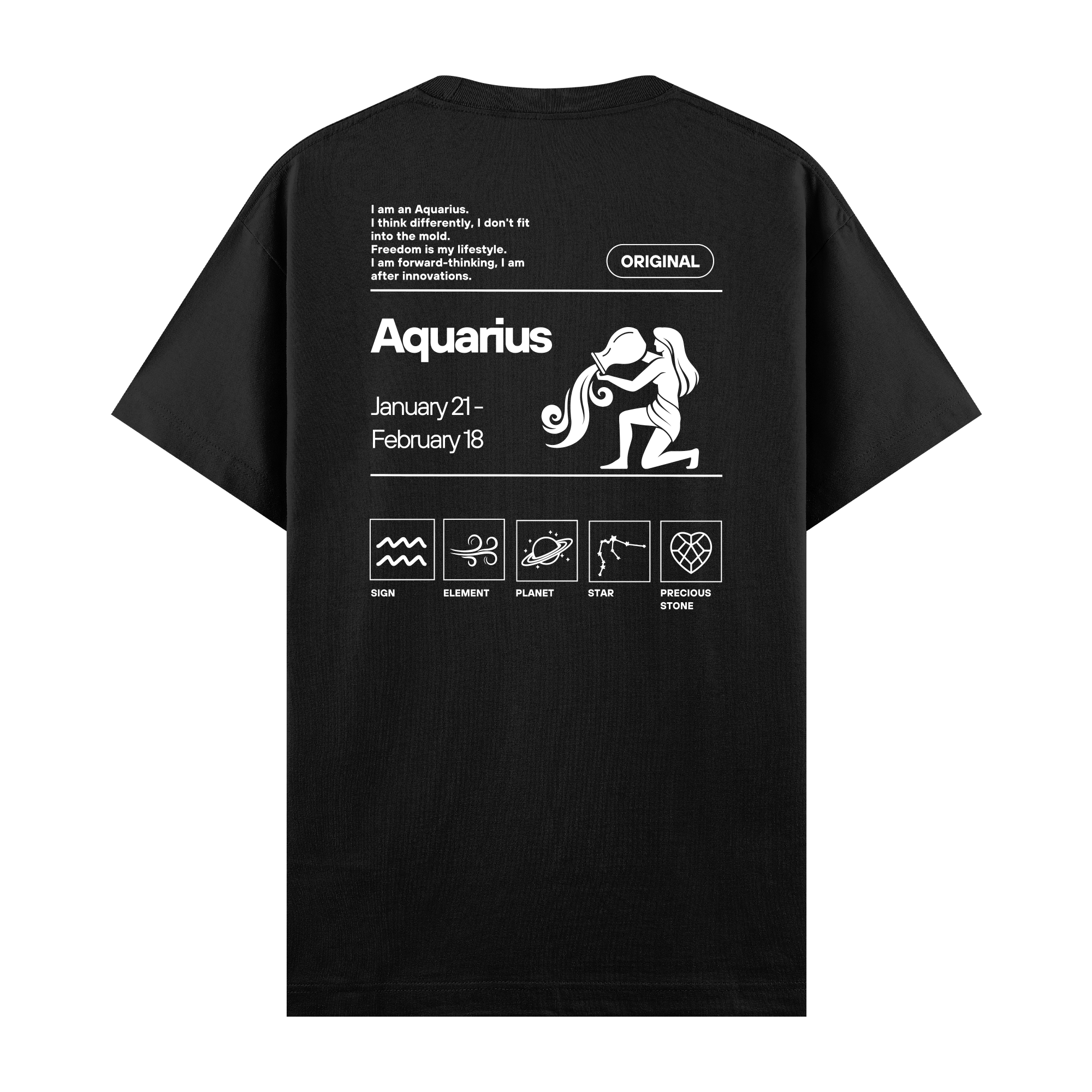 Aquarius - Regular Fit T-shirt
