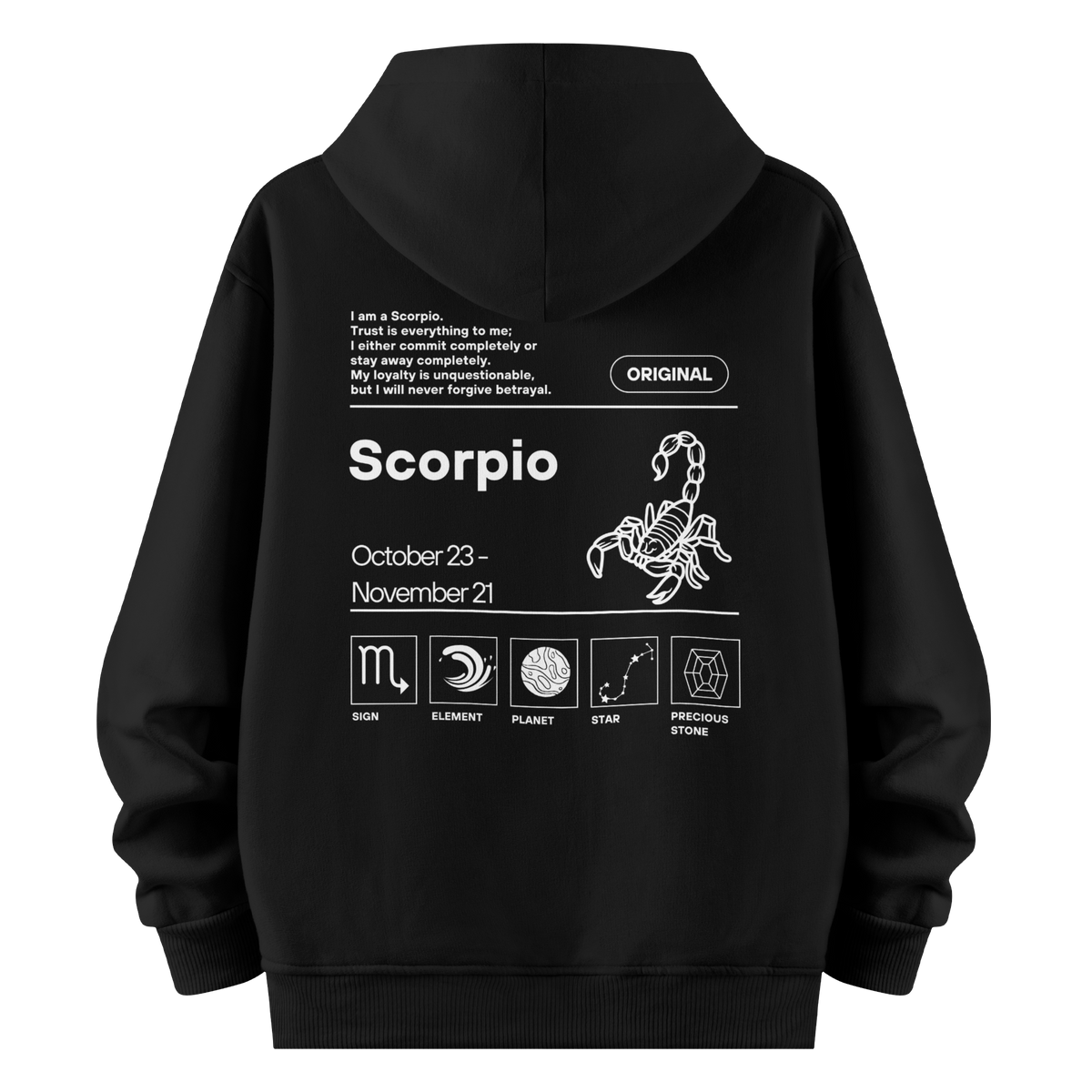 Scorpio - Oversize Hoodie