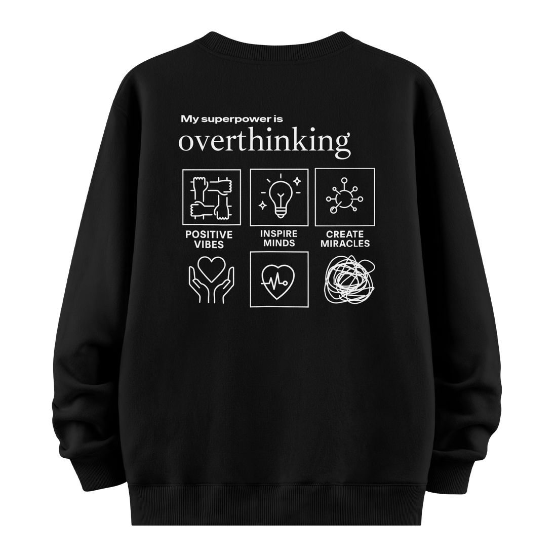 Overthinking - Oversize Sweatshirt