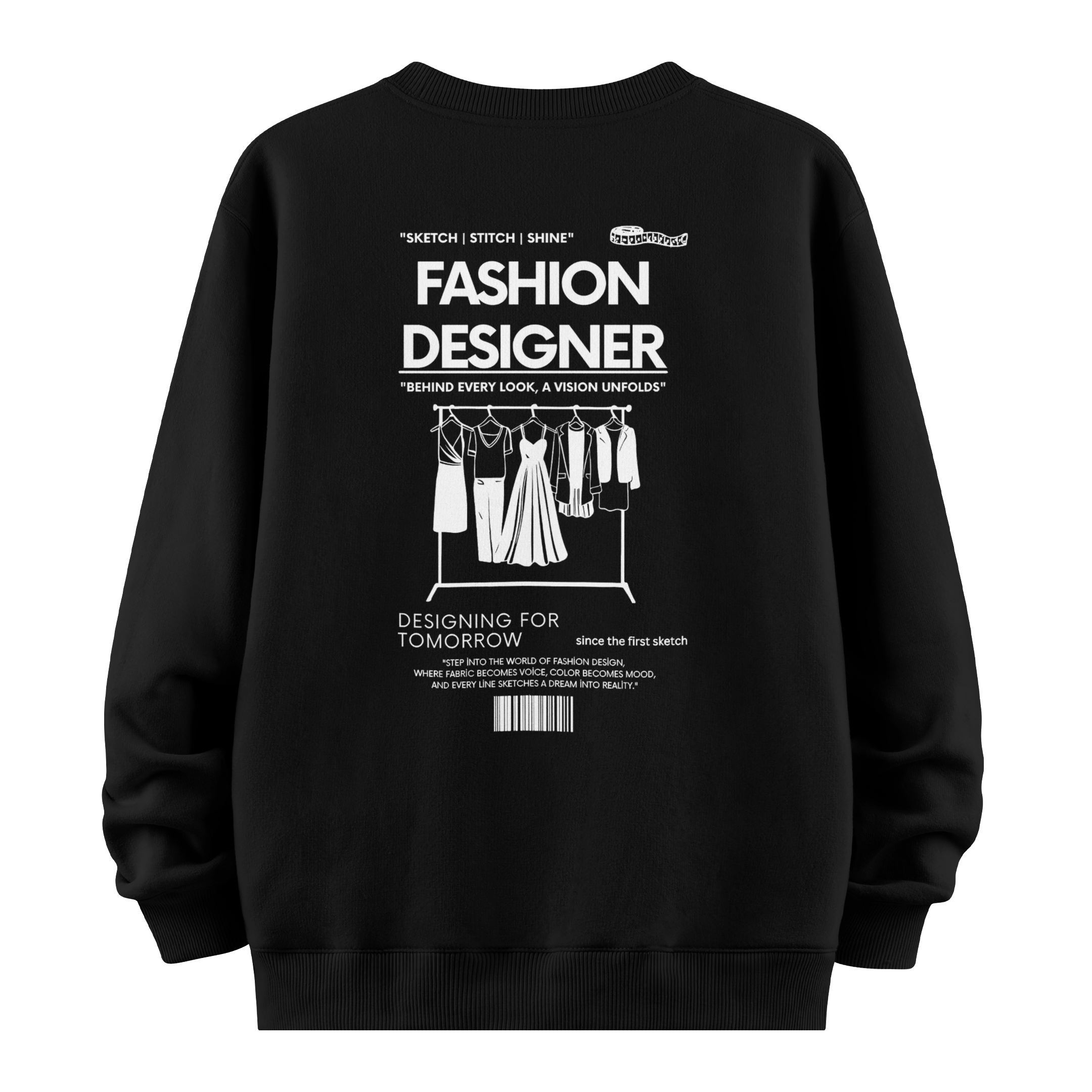 Fashion Designer - Oversize Sweatshirt