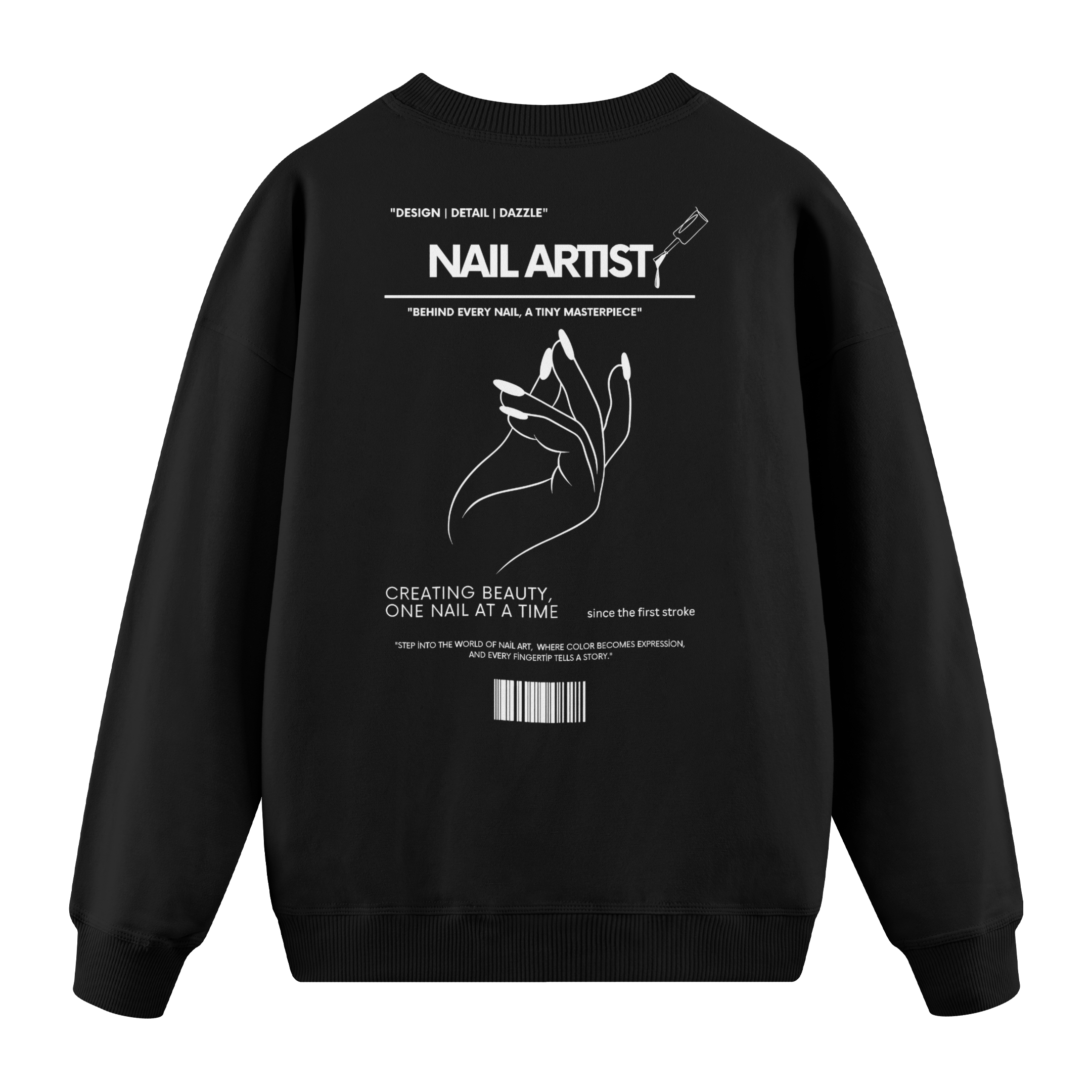 Nail Artist - Regular Fit Sweatshirt