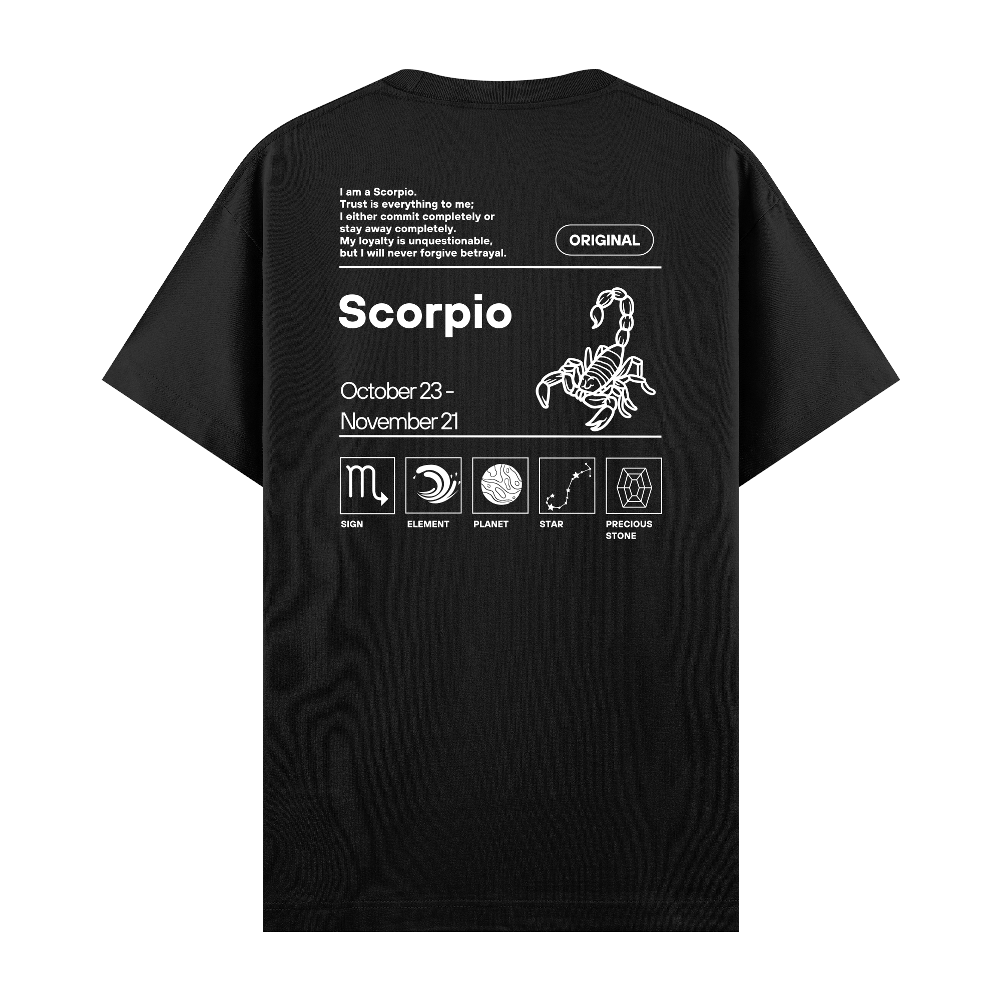 Scorpio - Regular Fit T-shirt