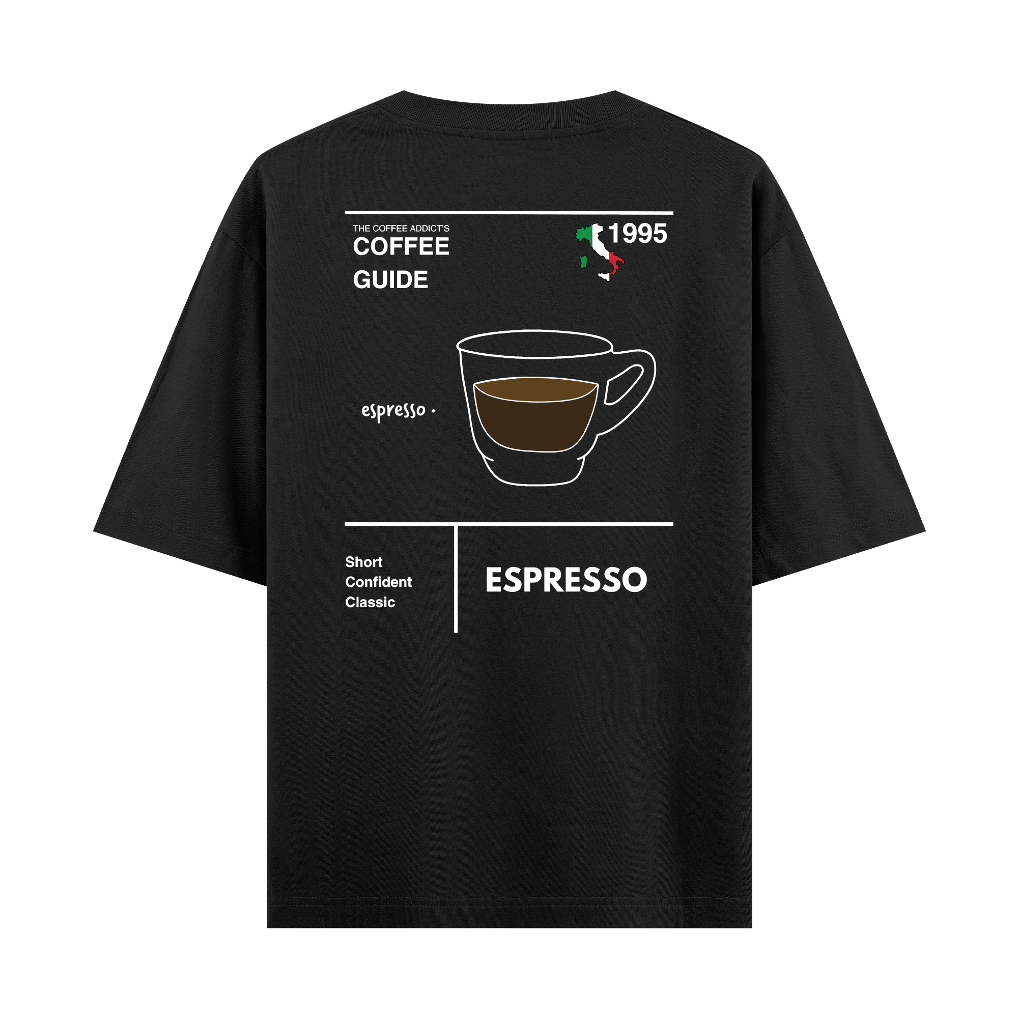 Espresso - Oversize T-shirt