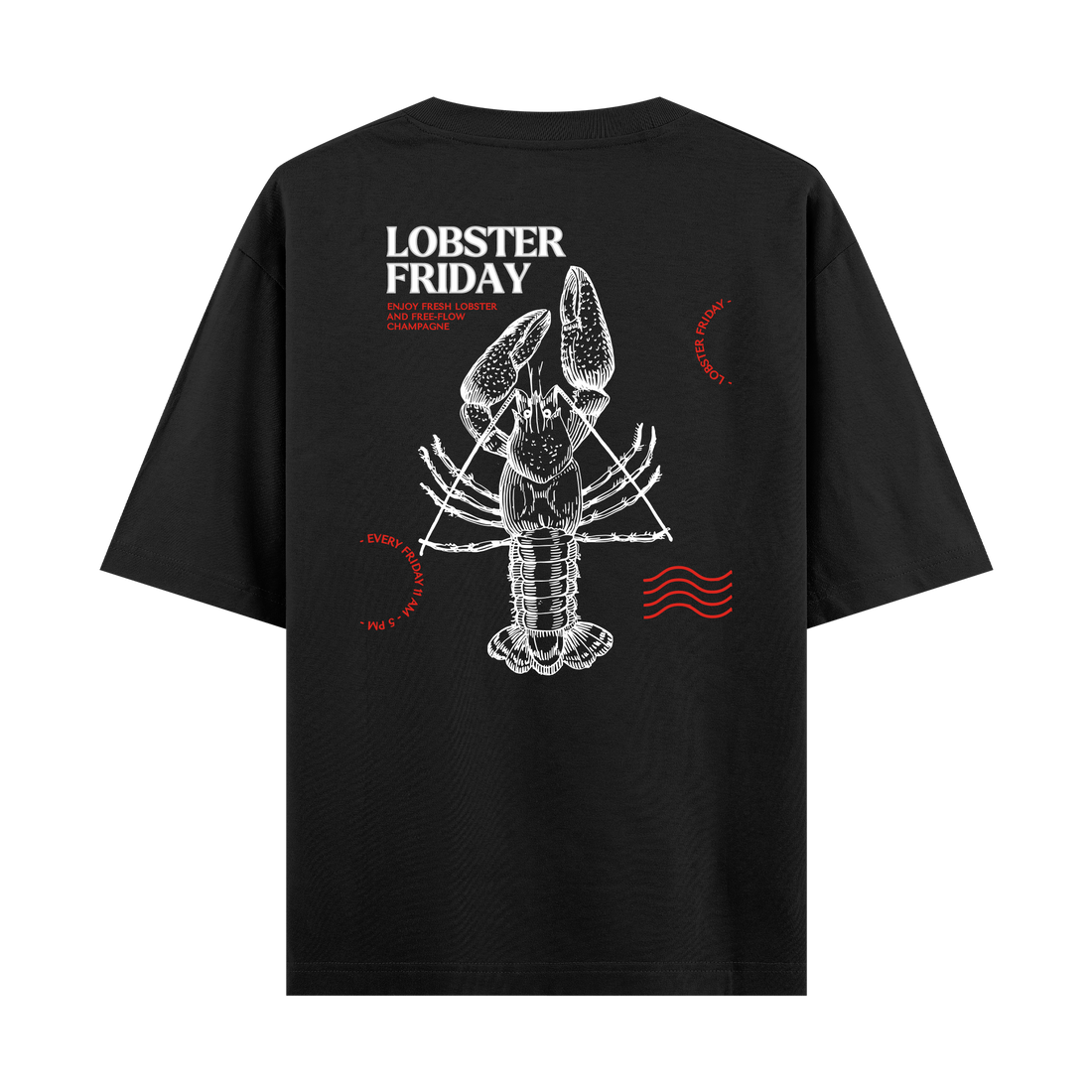Lobster Friday - Oversize T-shirt
