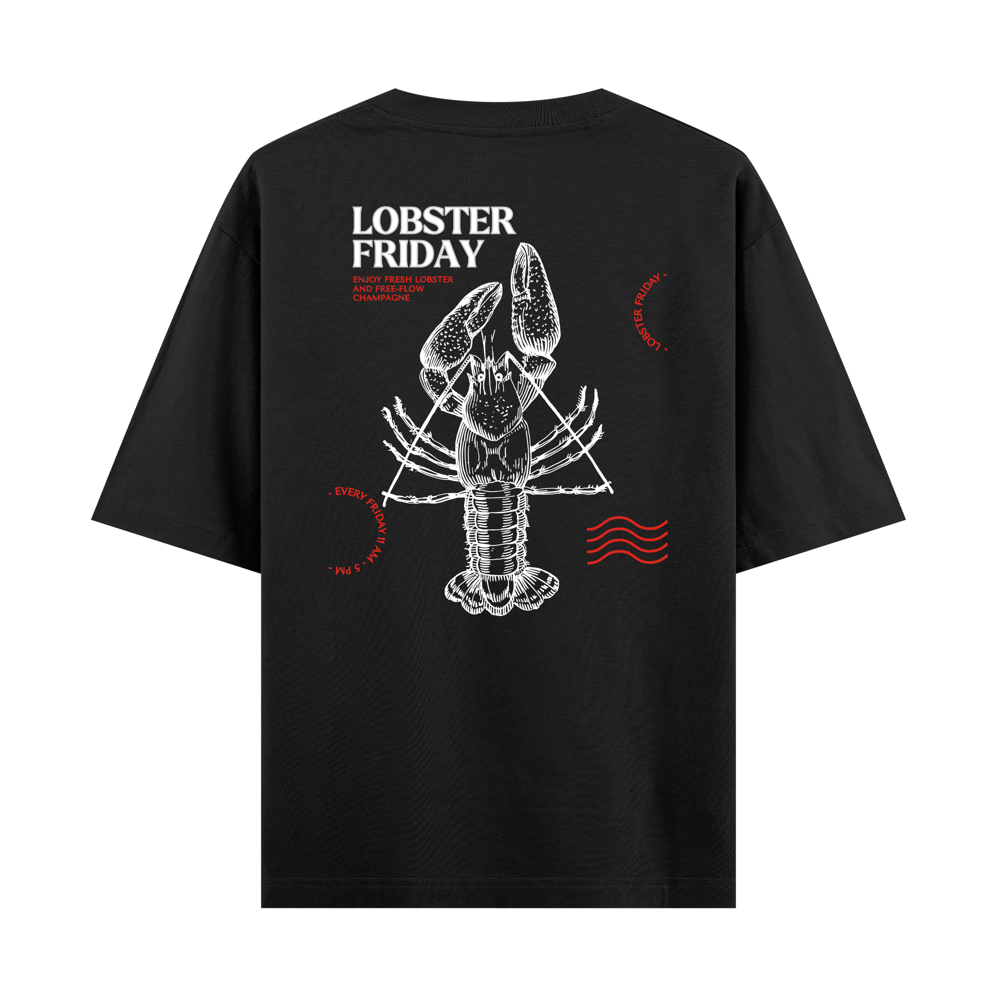Lobster Friday - Oversize T-shirt