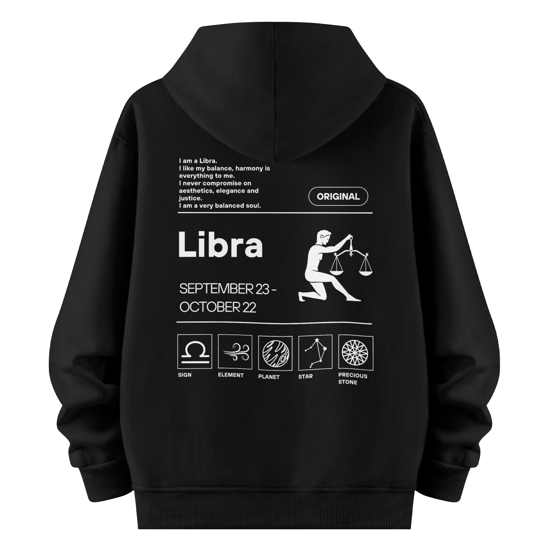 Libra - Oversize Hoodie