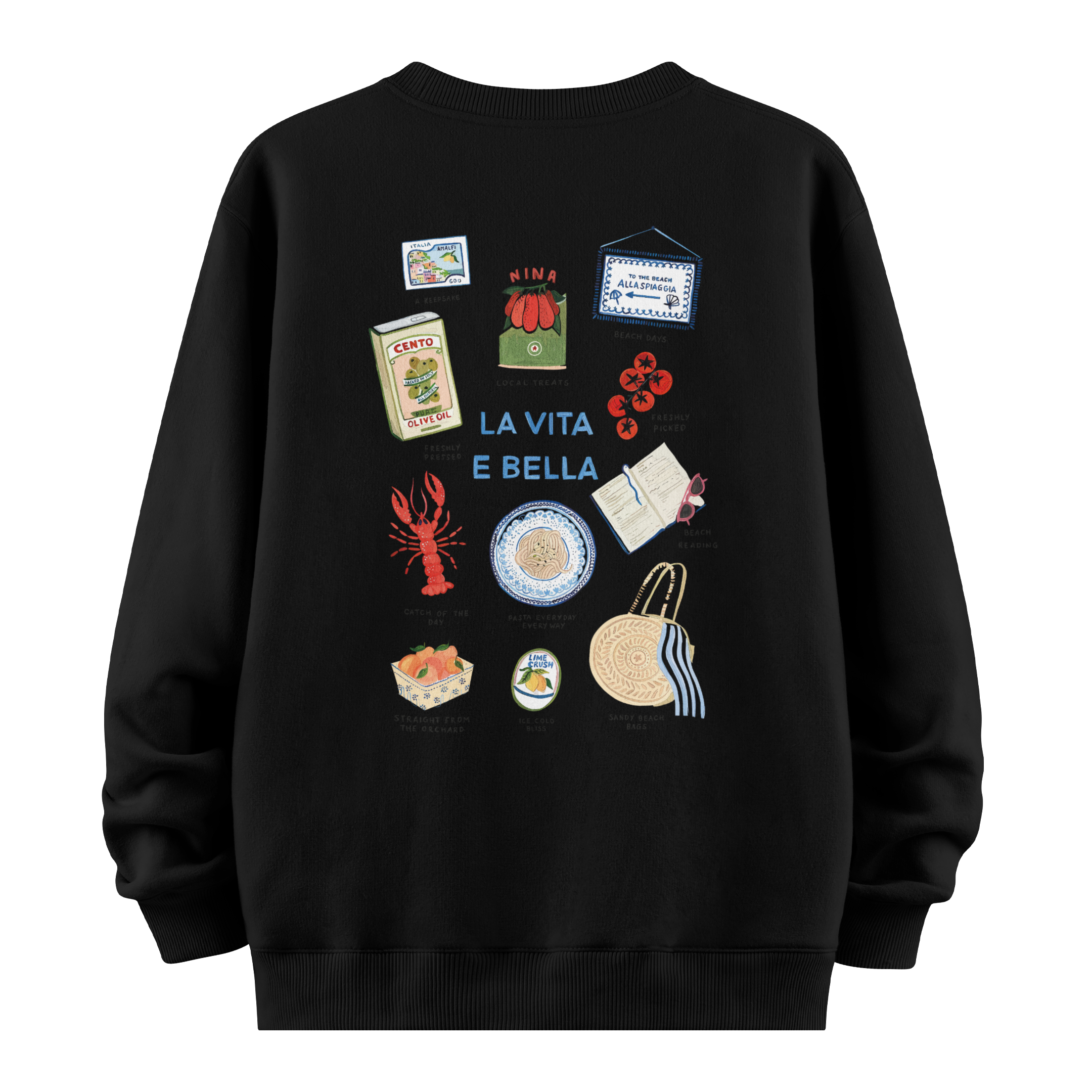 La Vita E Bella - Oversize Sweatshirt