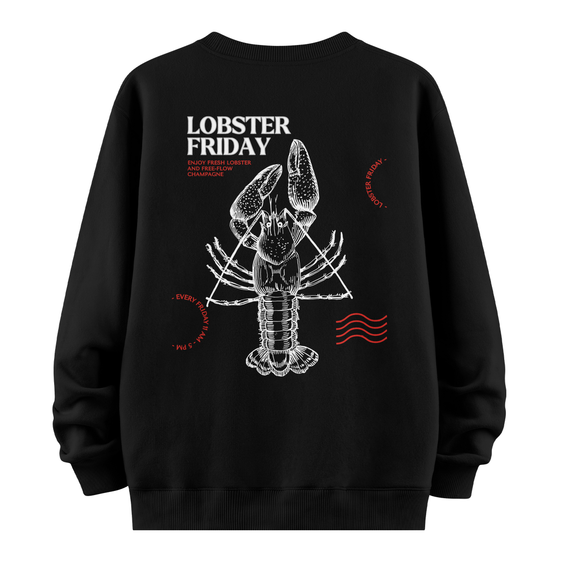 Lobster Friday - Oversize Sweatshirt