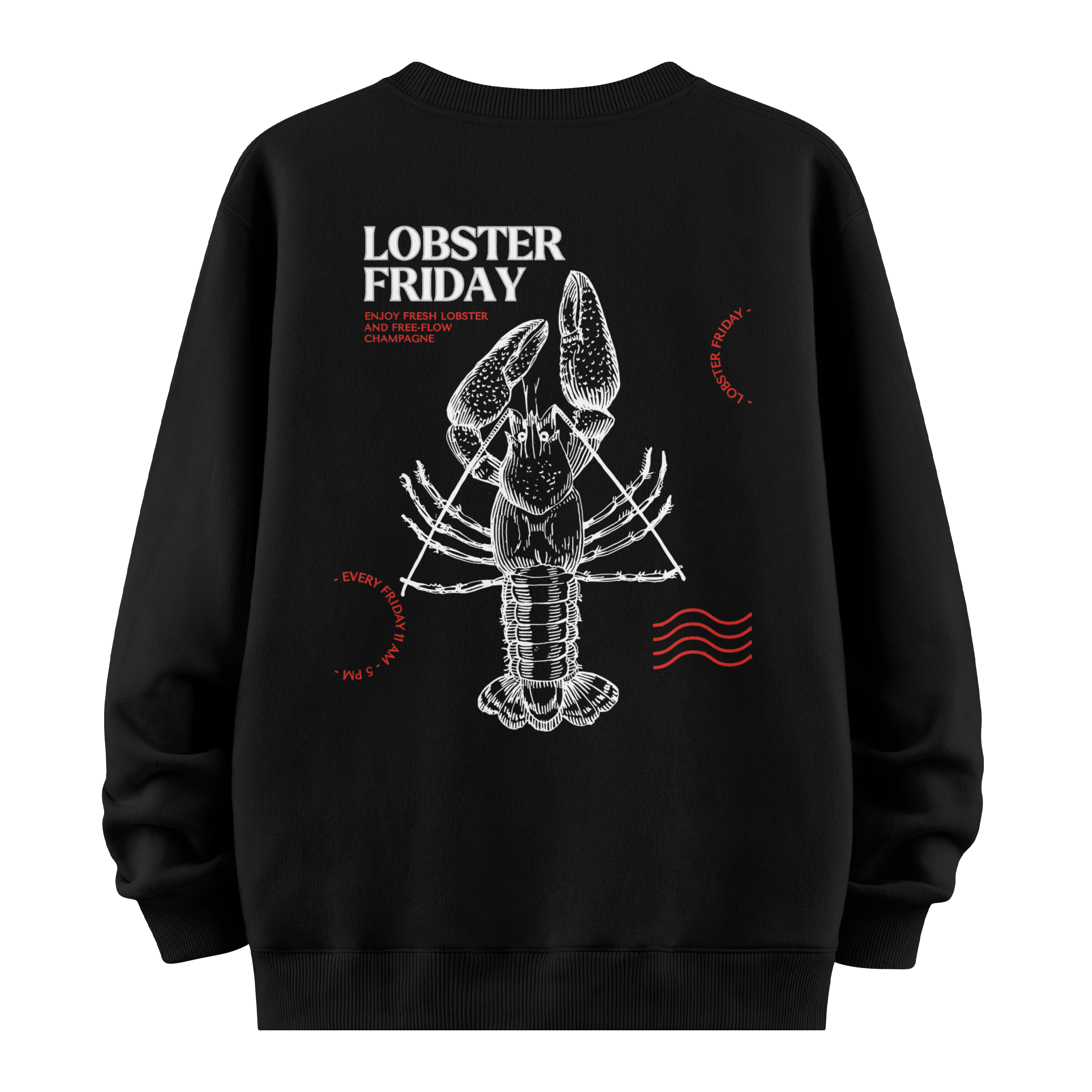 Lobster Friday - Oversize Sweatshirt