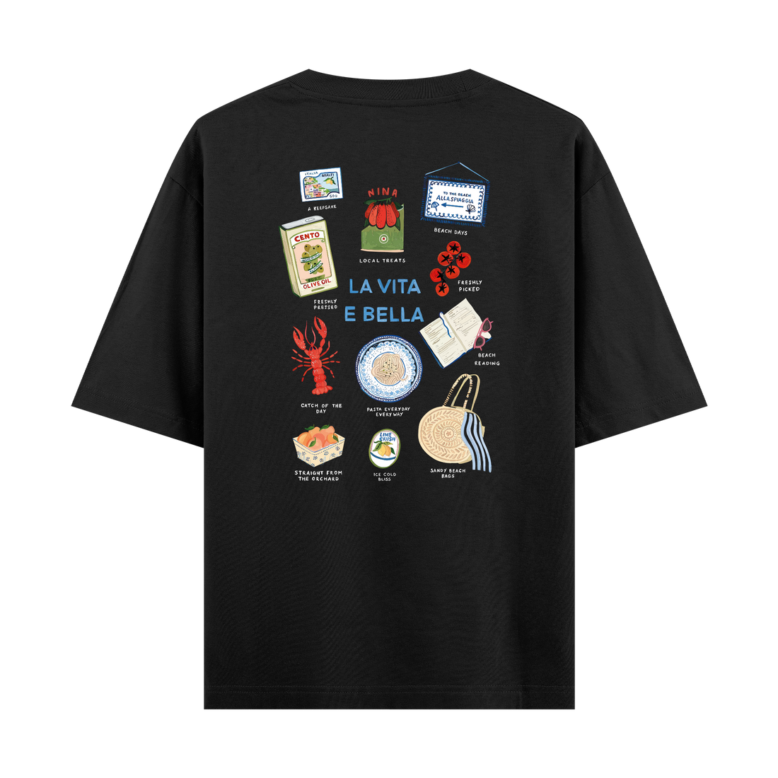 La Vita E Bella - Oversize T-shirt