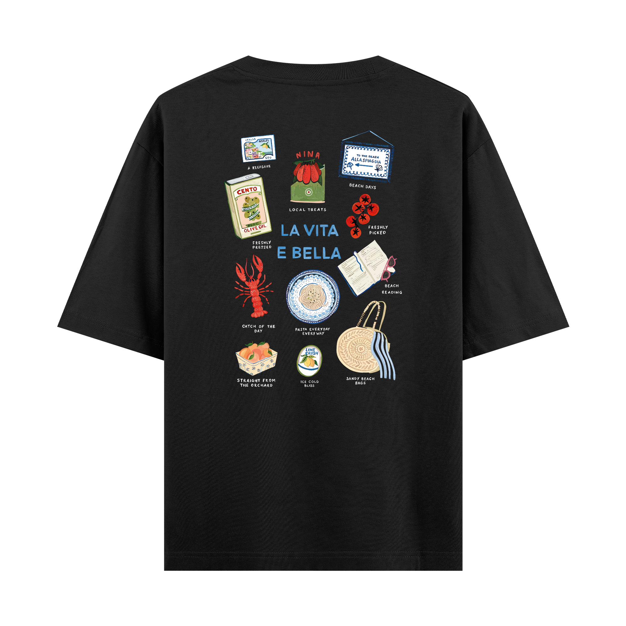 La Vita E Bella - Oversize T-shirt