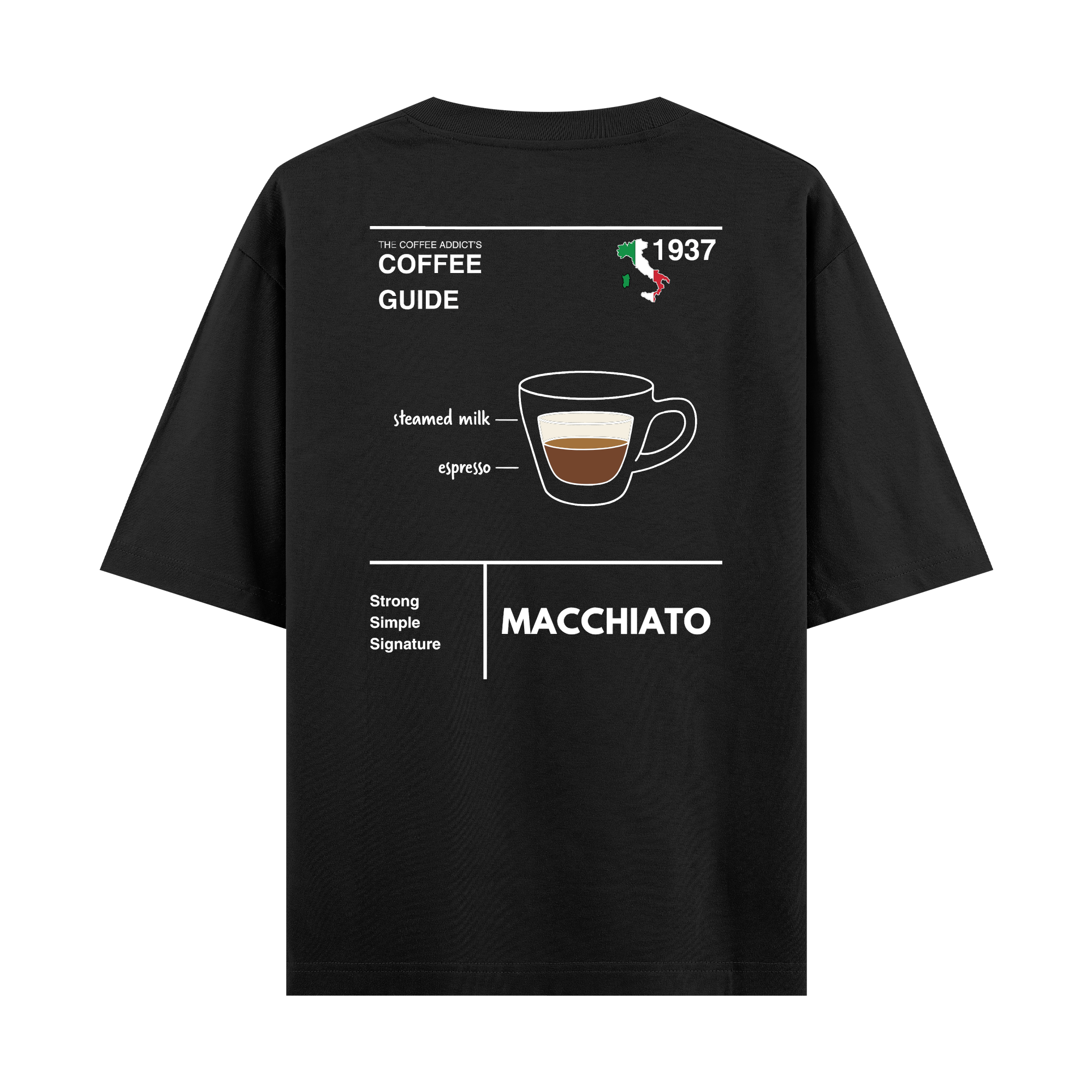 Macchiato - Oversize T-shirt