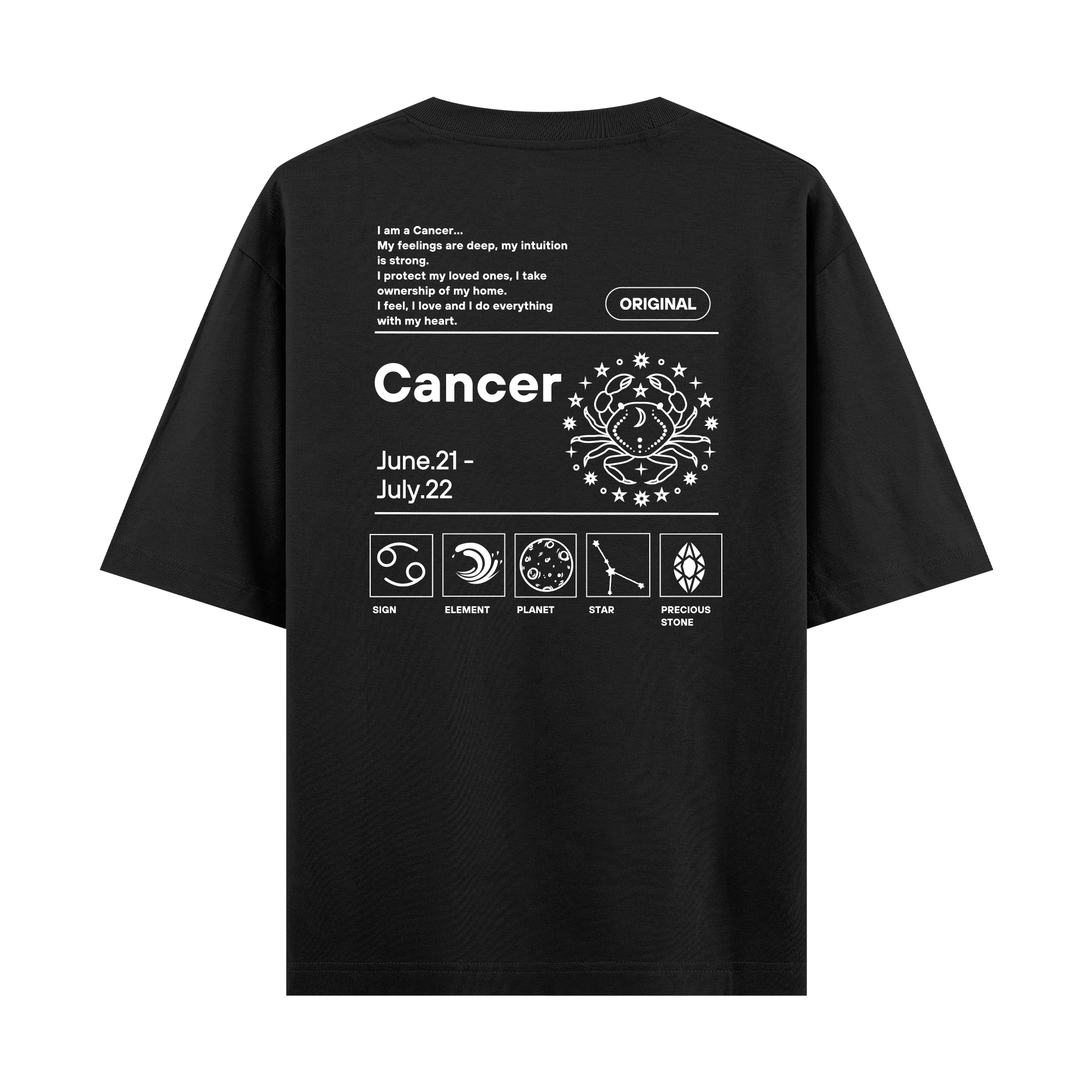 Cancer - Oversize T-shirt