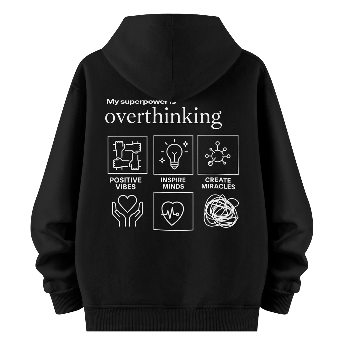 Overthinking - Oversize Hoodie