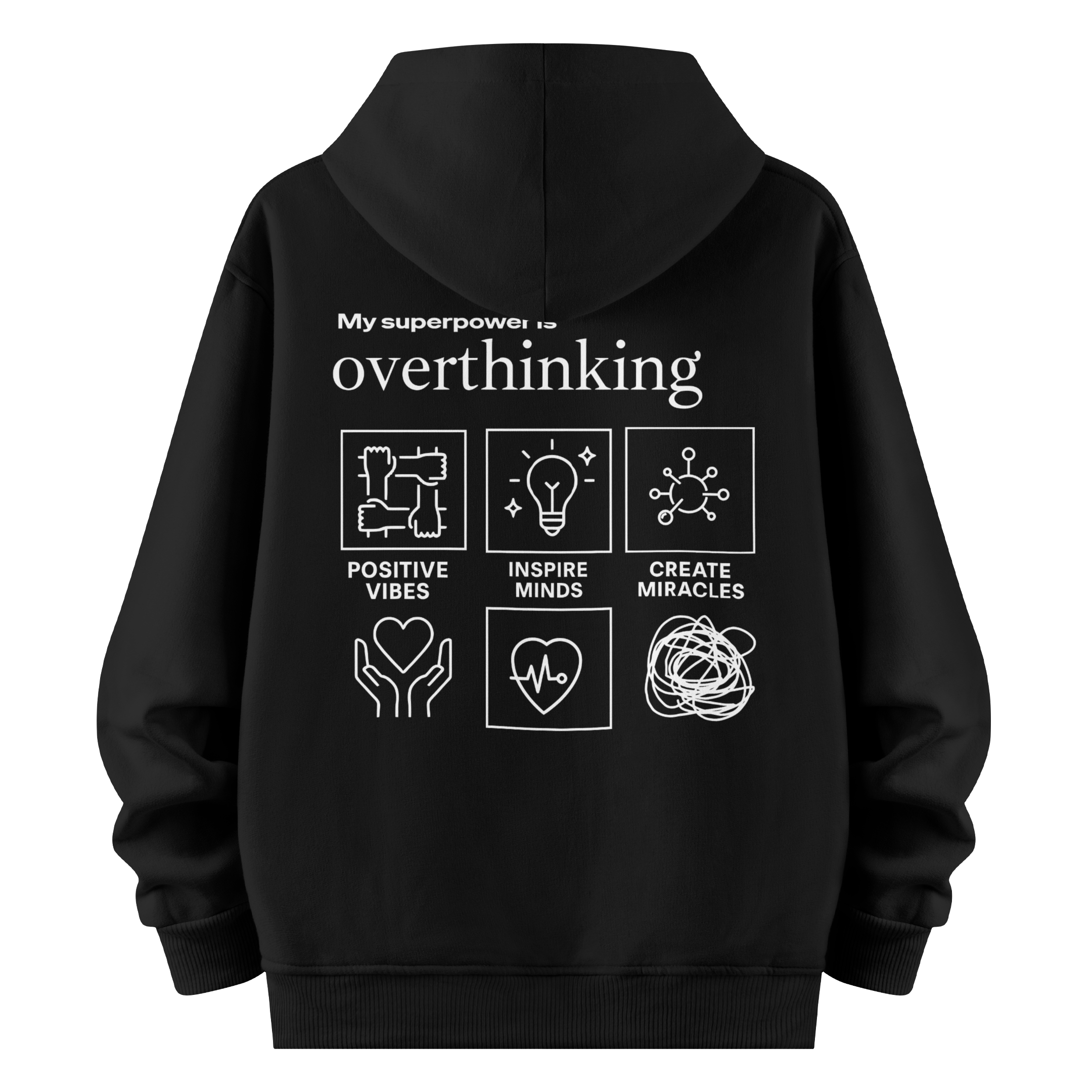 Overthinking - Oversize Hoodie