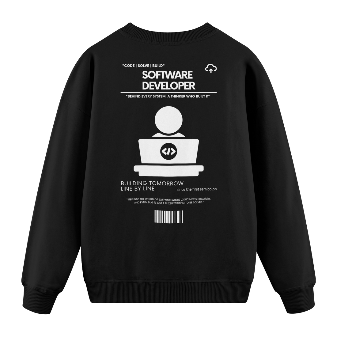 Software Developer - Regular Fit Sweatshirt