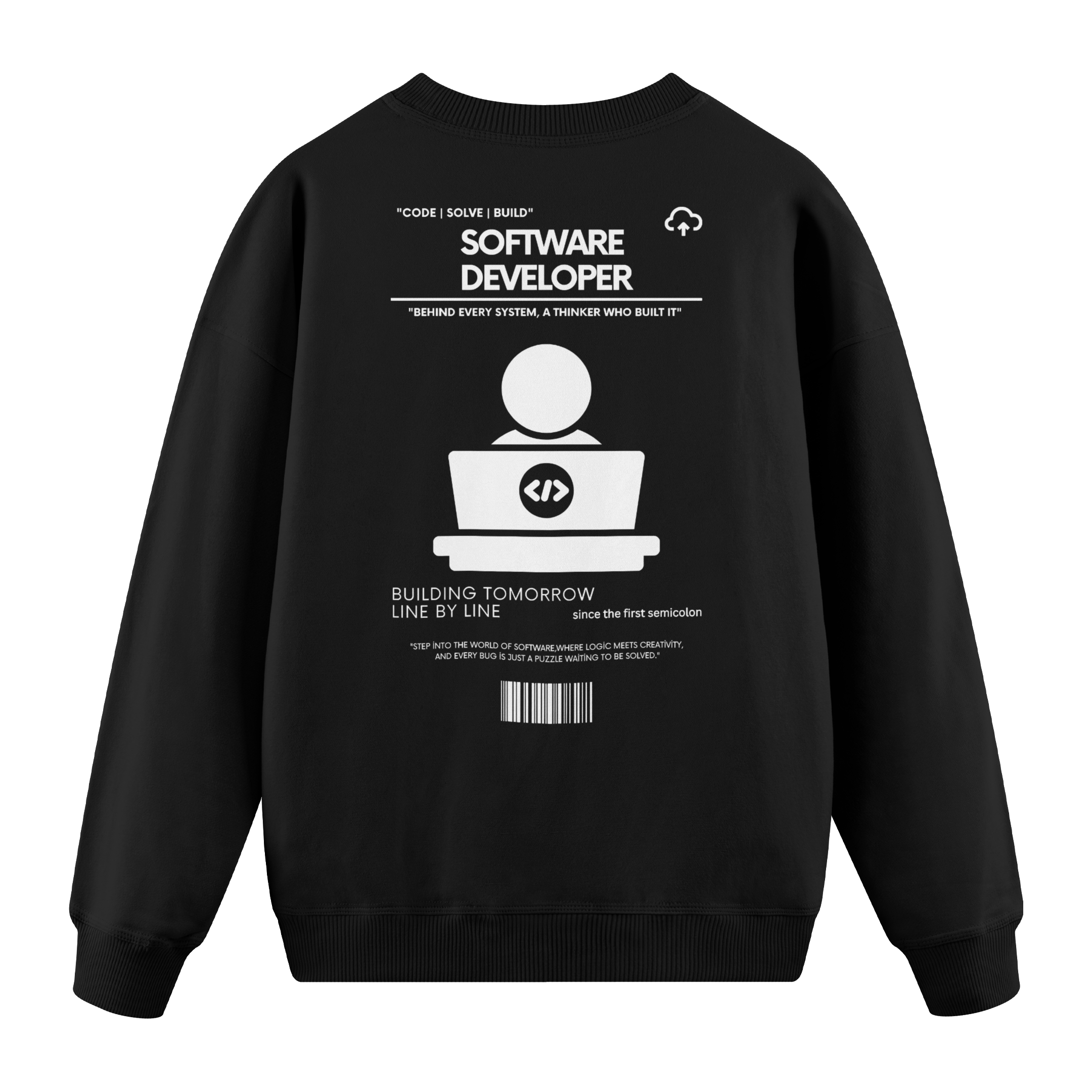 Software Developer - Regular Fit Sweatshirt