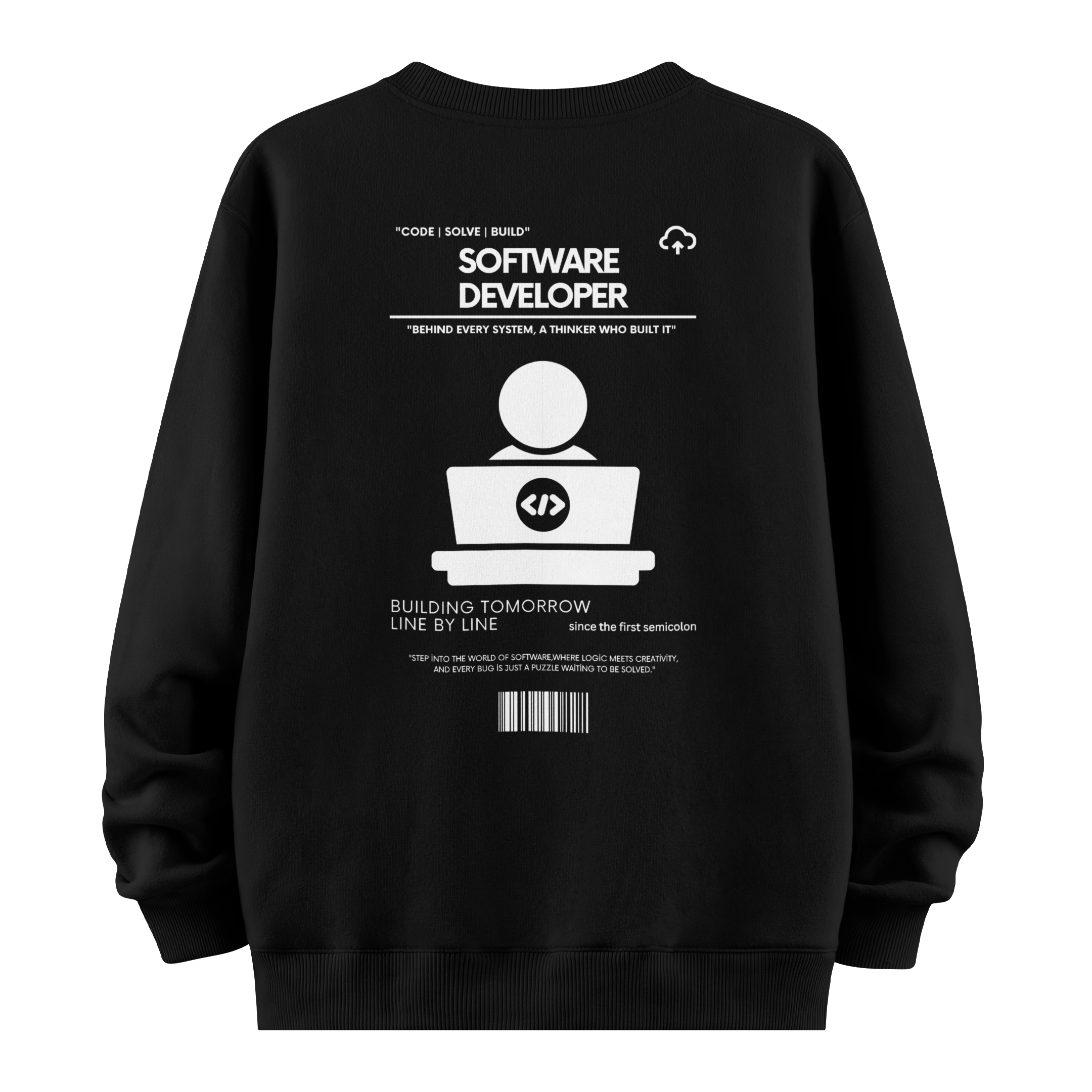 Software Developer - Oversize Sweatshirt