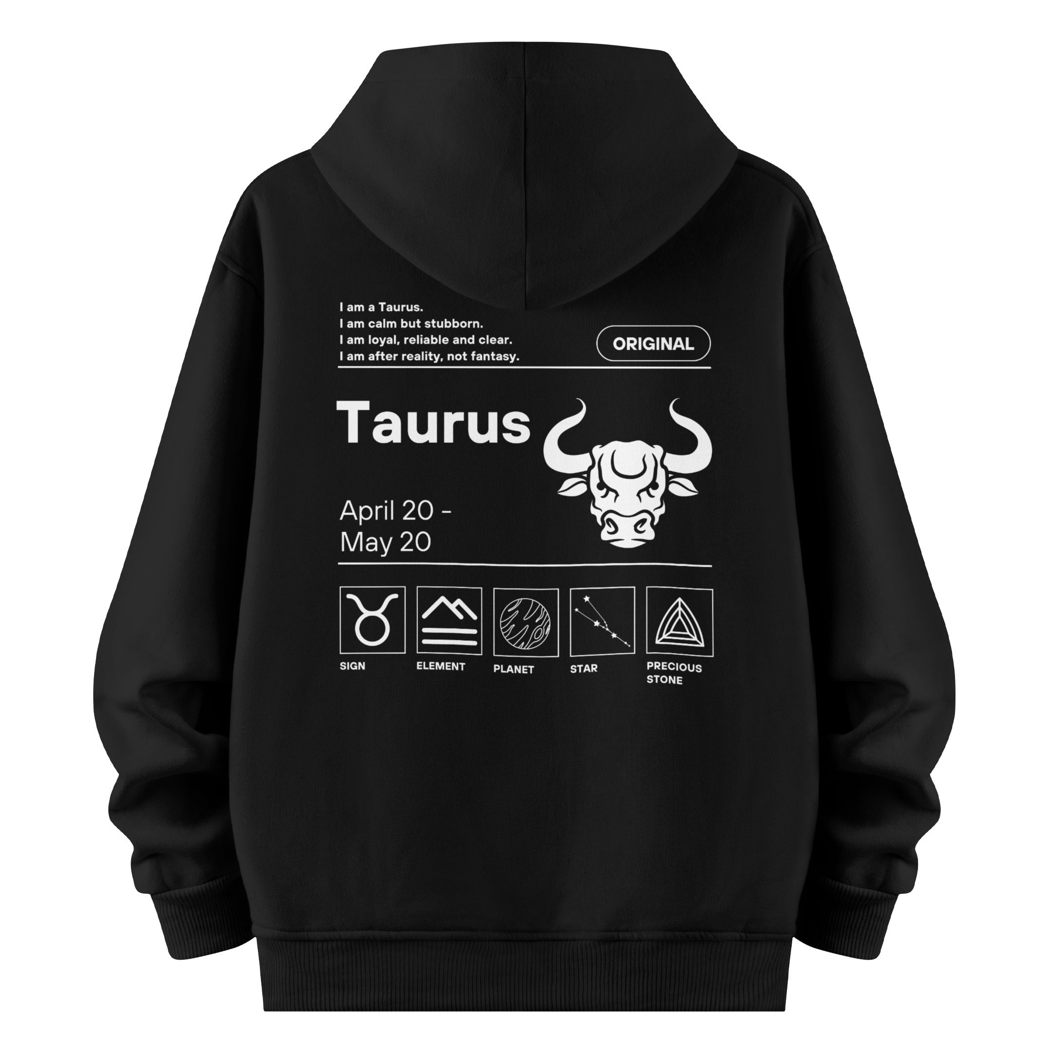 Taurus - Oversize Hoodie