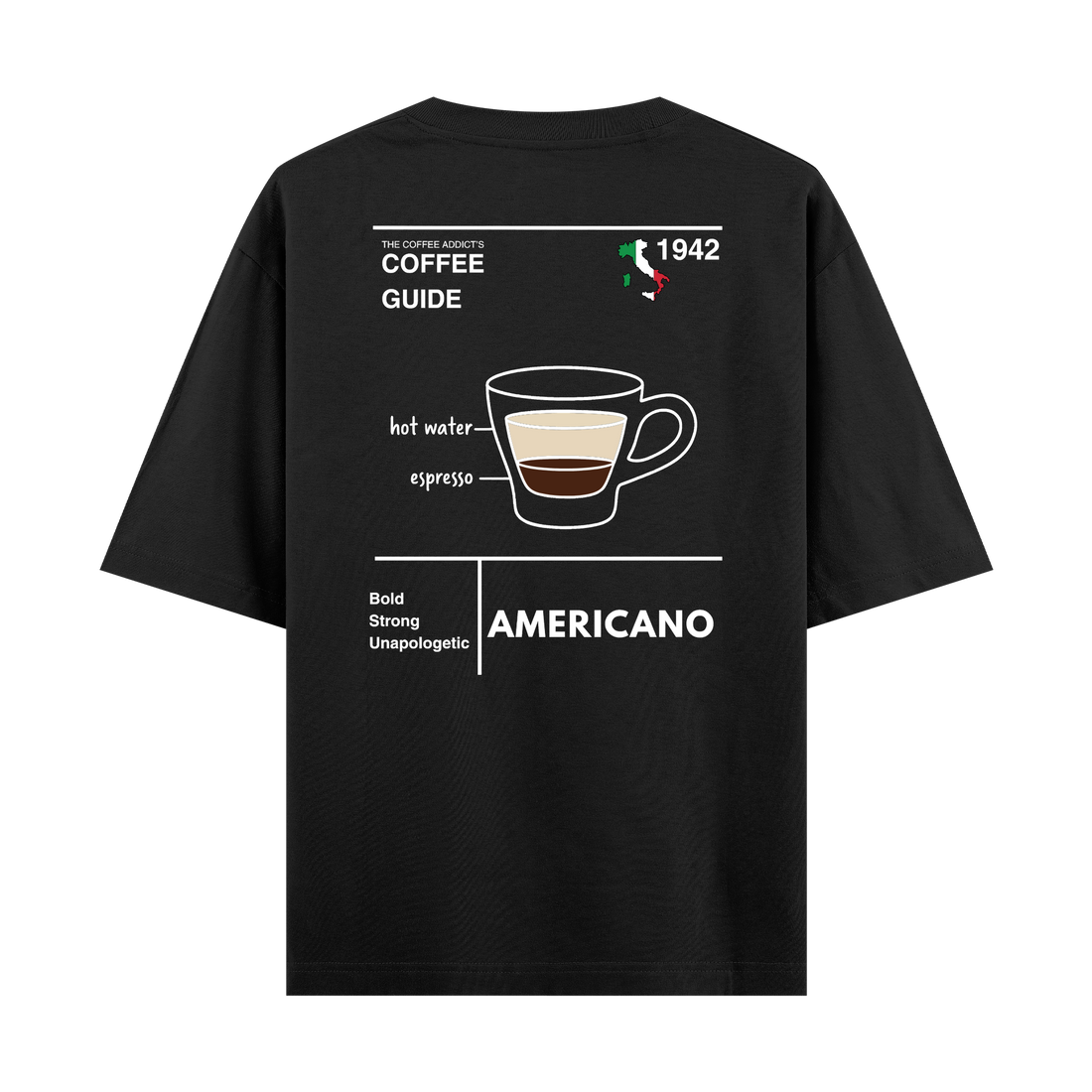 Americano - Oversize T-shirt