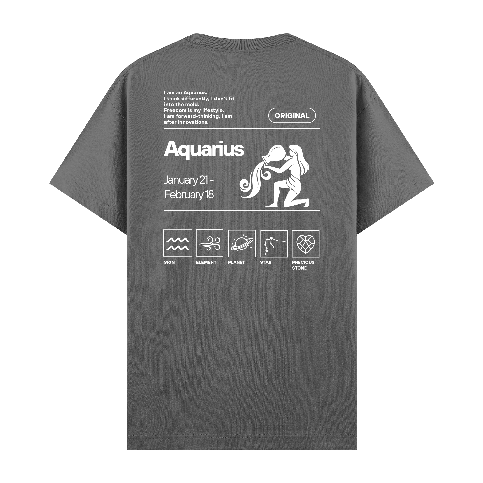 Aquarius - Regular Fit T-shirt