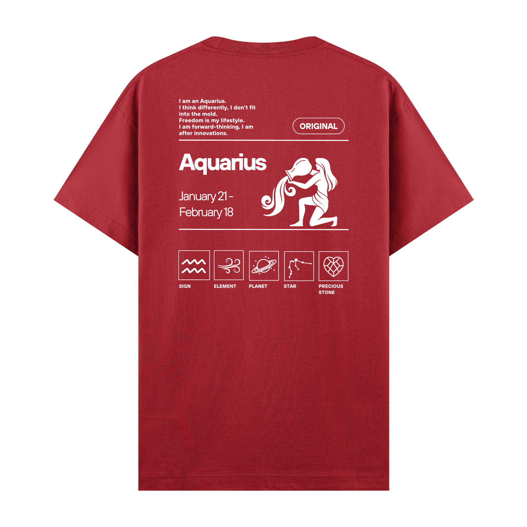 Aquarius - Regular Fit T-shirt