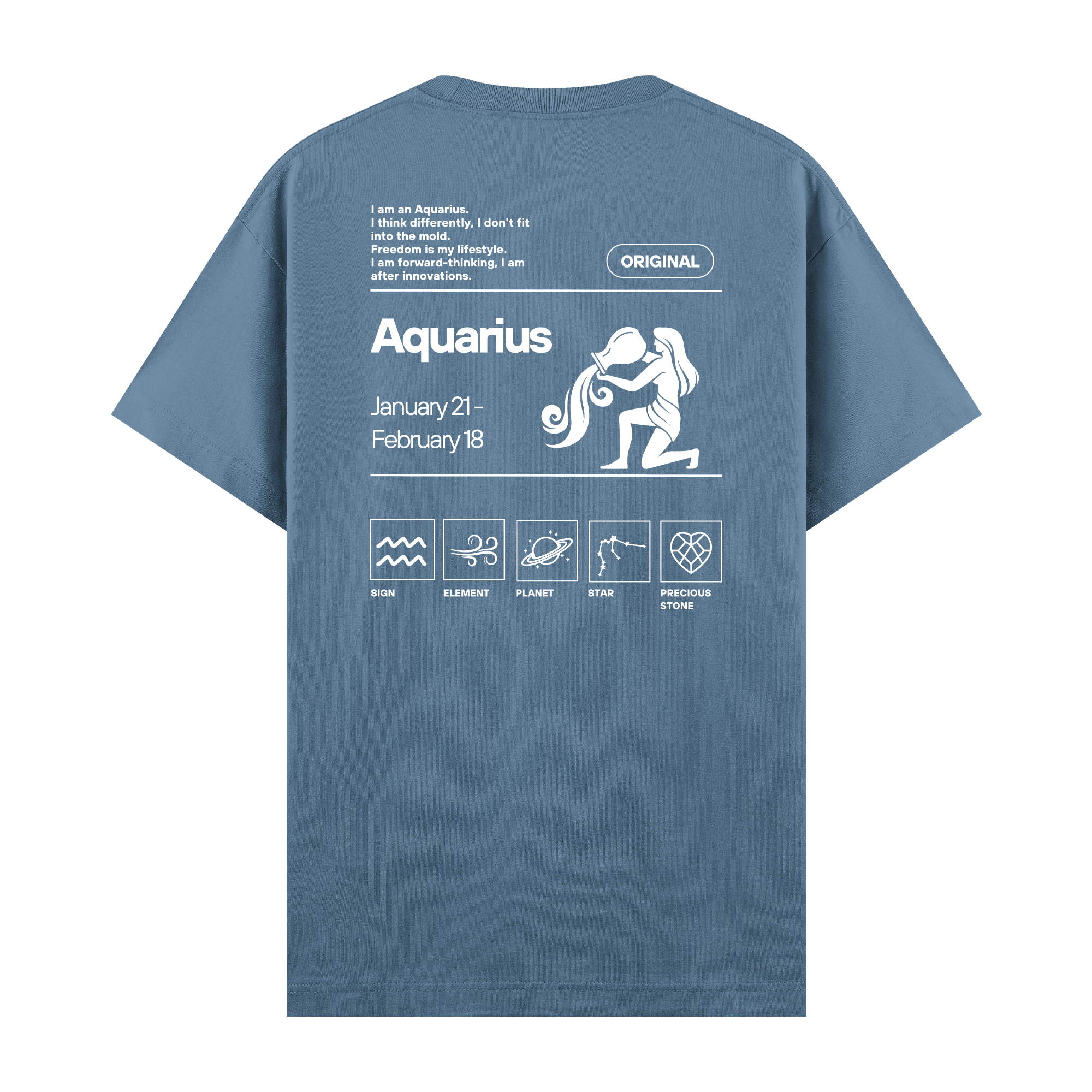 Aquarius - Regular Fit T-shirt