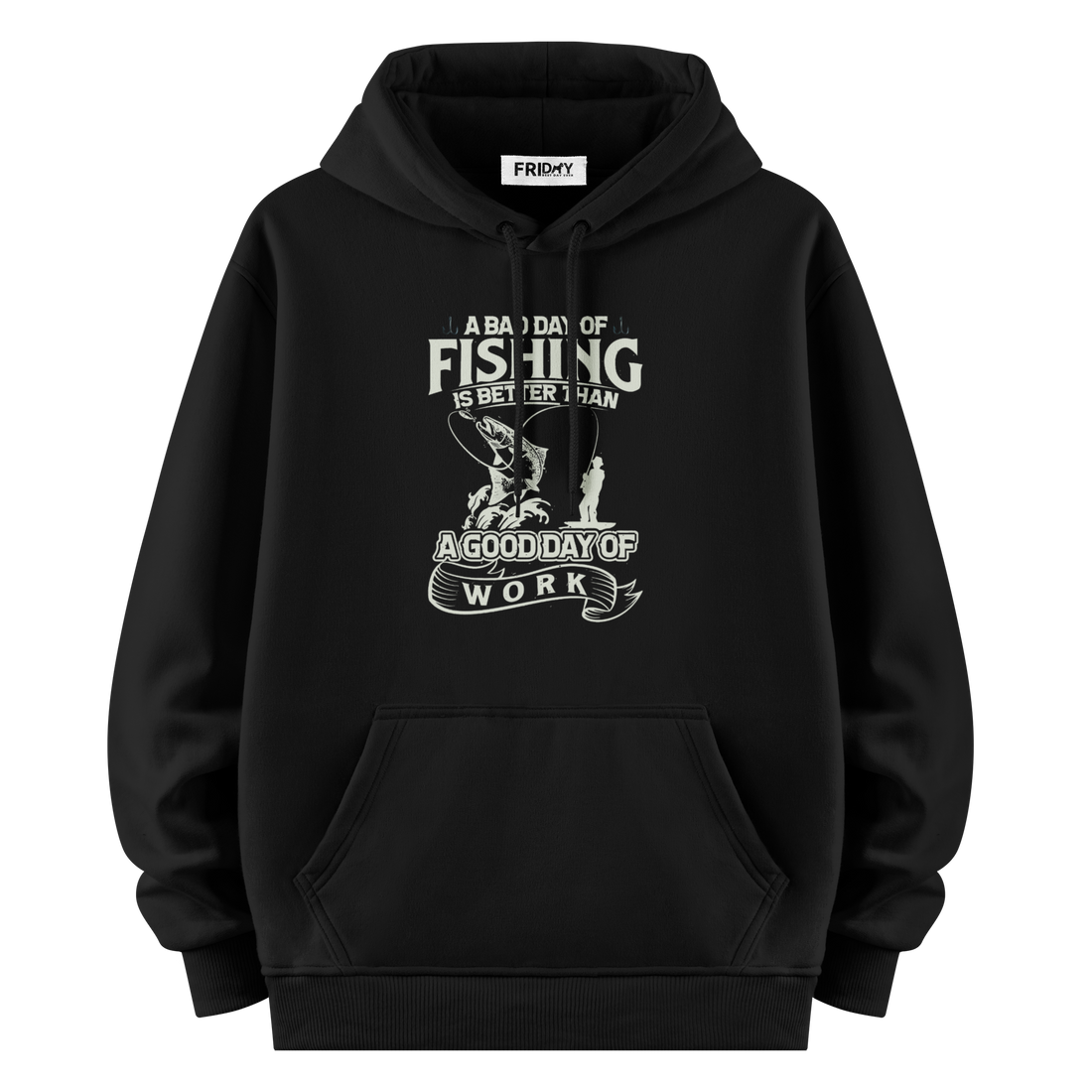 Fishing Bad Day - Oversize Hoodie