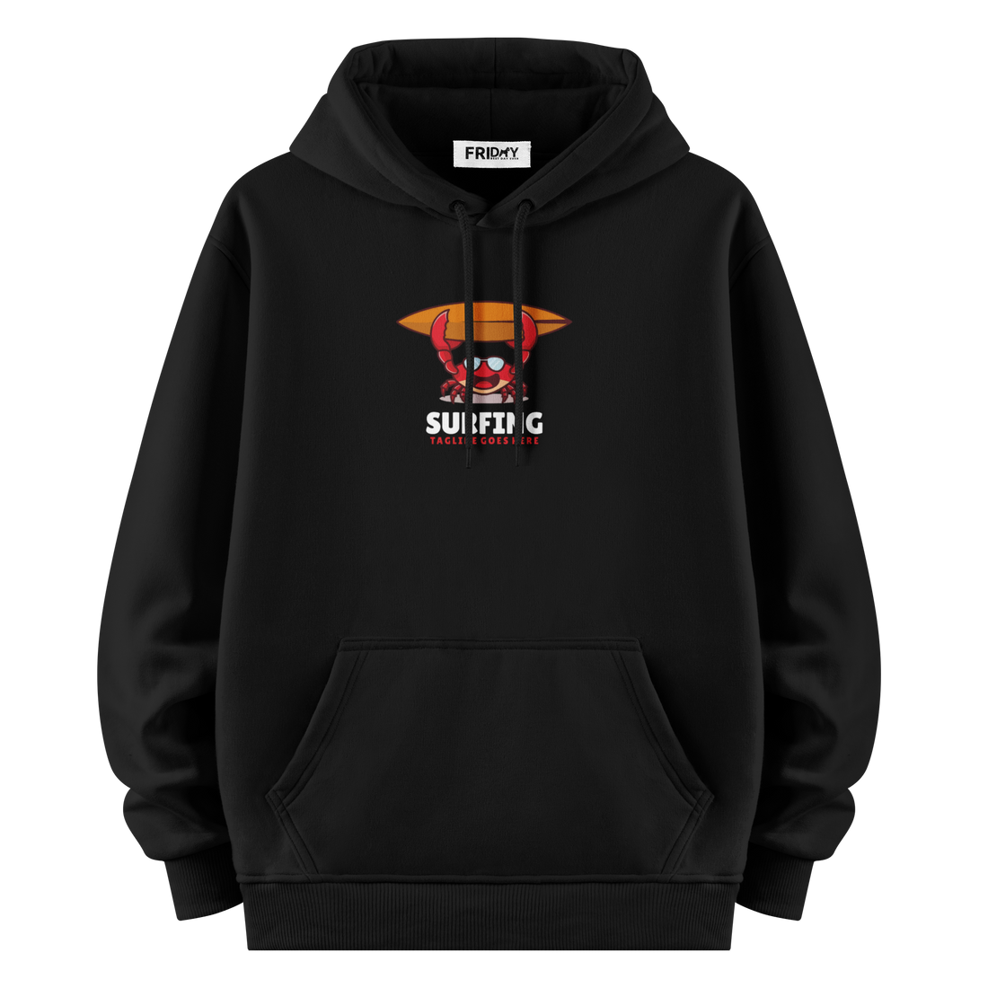 Surfing - Oversize Hoodie