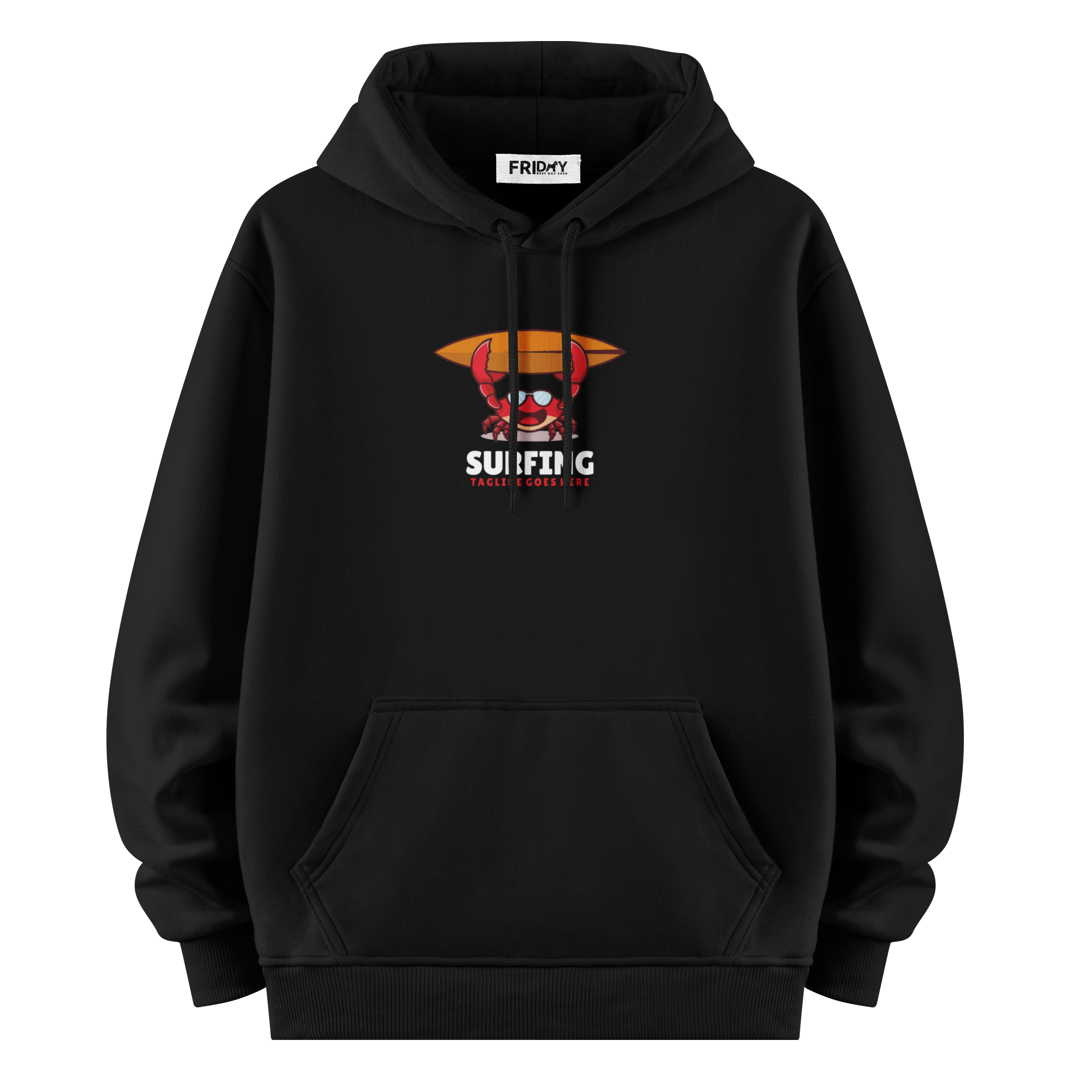 Surfing - Oversize Hoodie