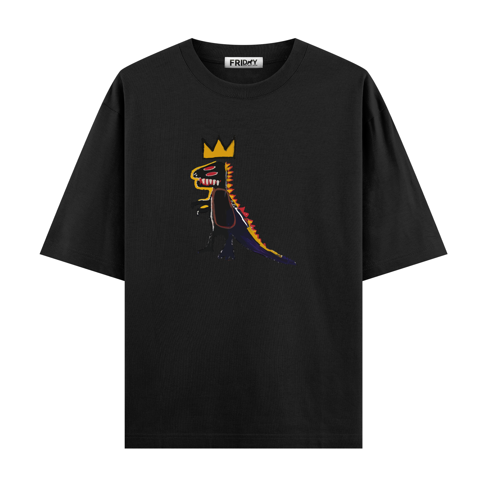 Jean Mıchel Basquiat - Oversize T-shirt