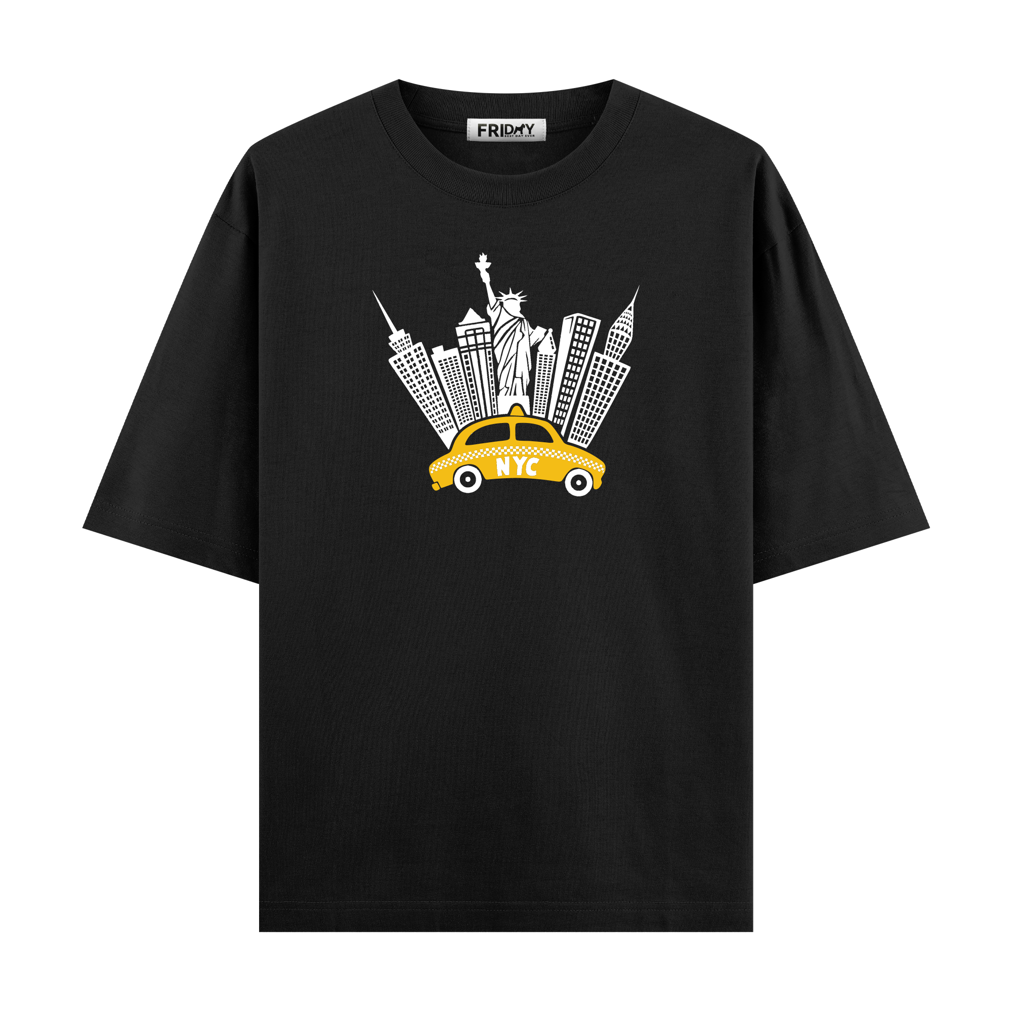 New York Taxi - Oversize T-shirt