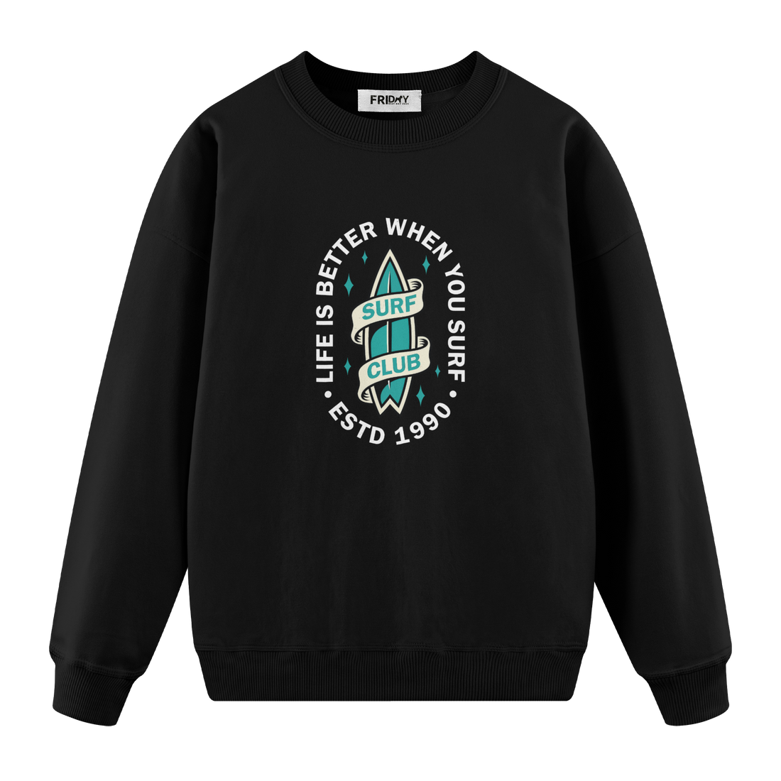 Surf Club - Regular Fit Sweatshirt