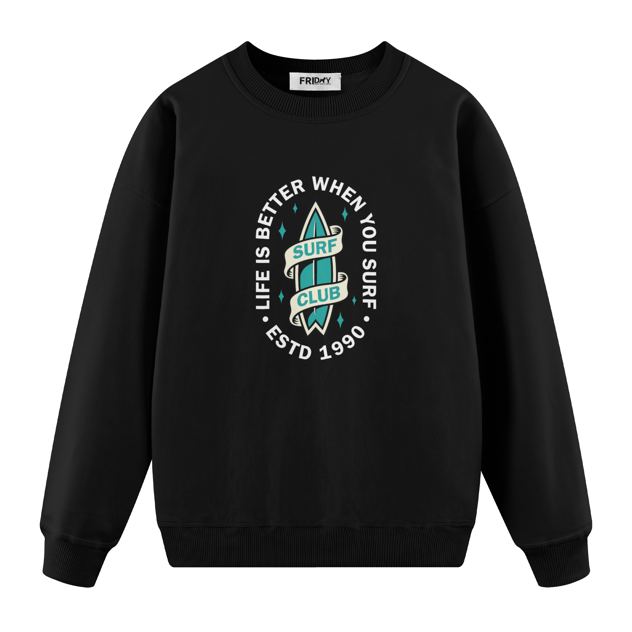 Surf Club - Regular Fit Sweatshirt