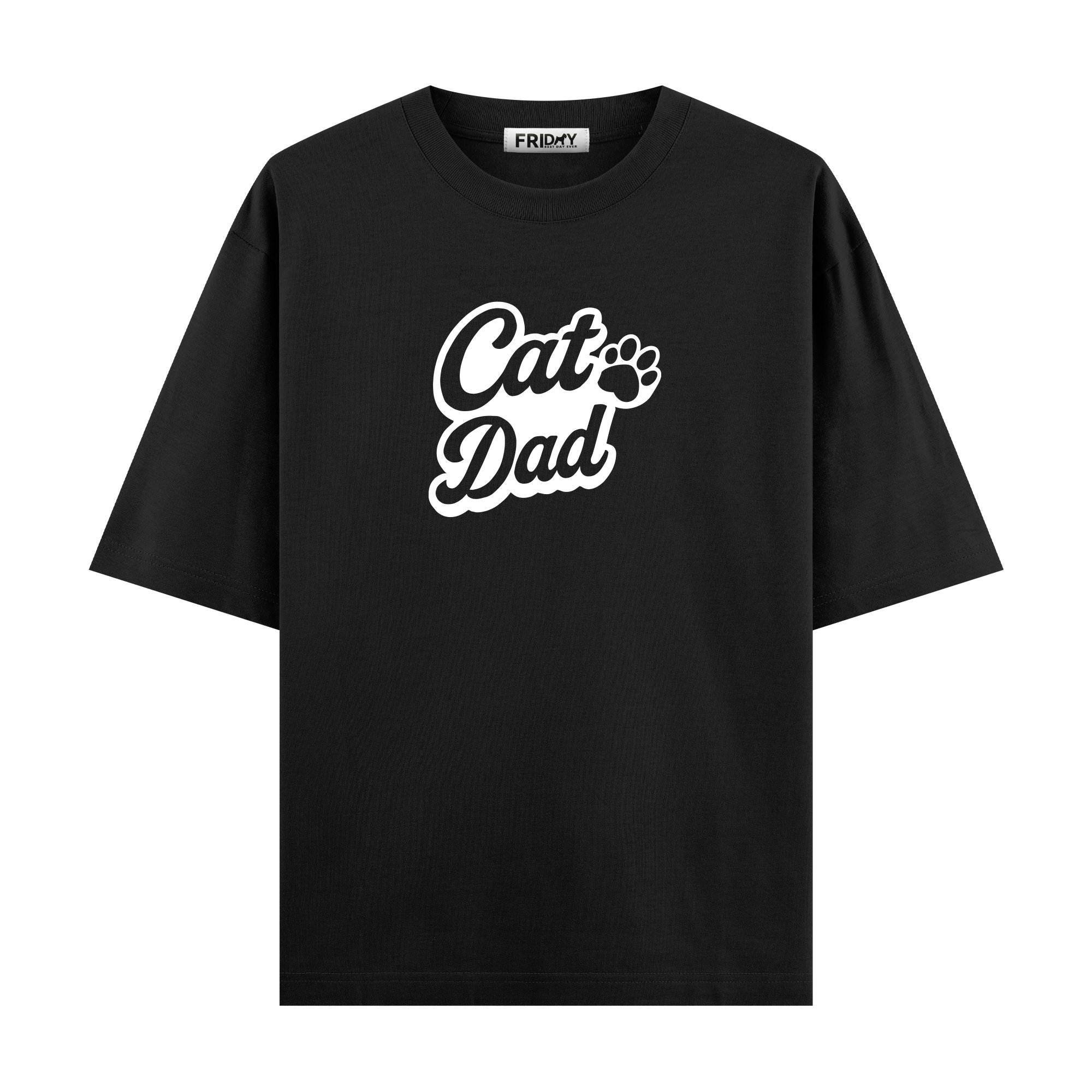 Cat Dad - Oversize T-shirt