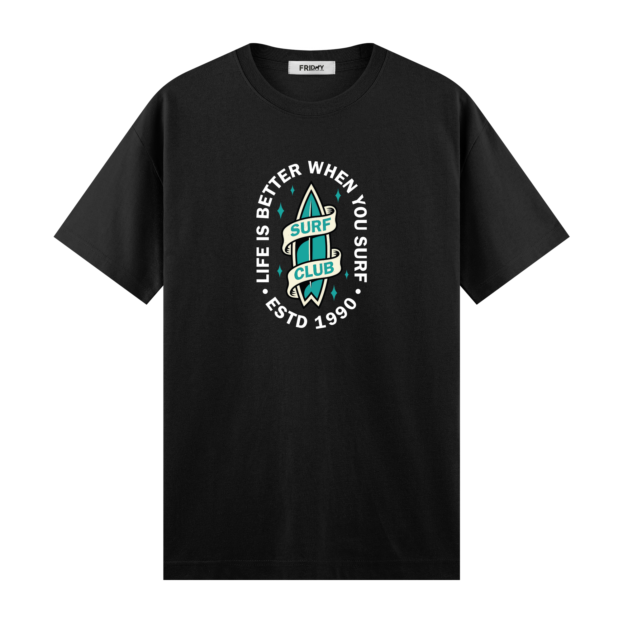 Surf Club - Regular Fit T-shirt