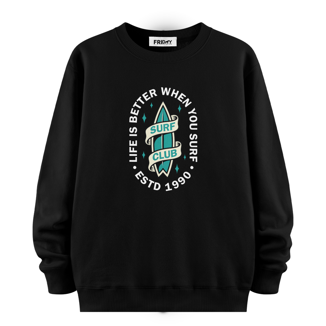Surf Club - Oversize Sweatshirt