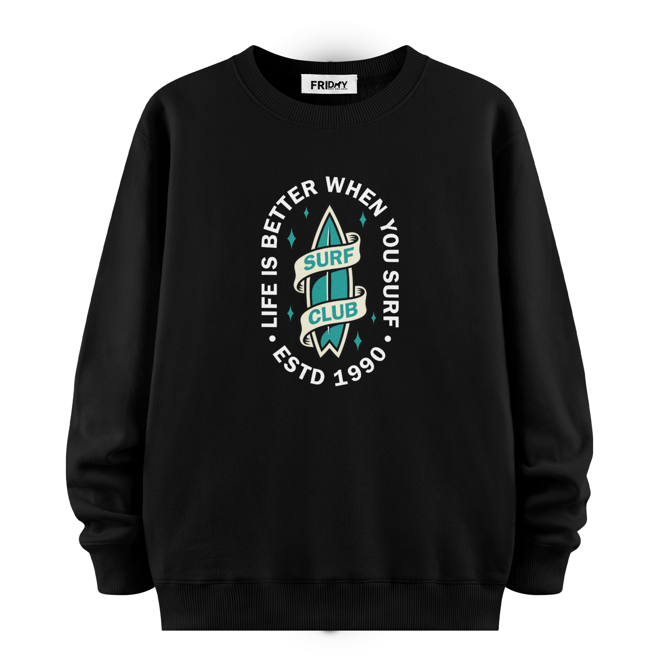 Surf Club - Oversize Sweatshirt