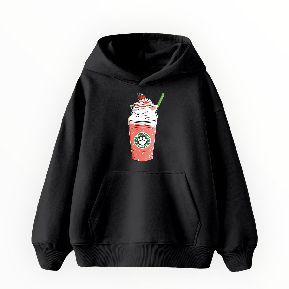 Catpuccino - Çocuk Hoodie