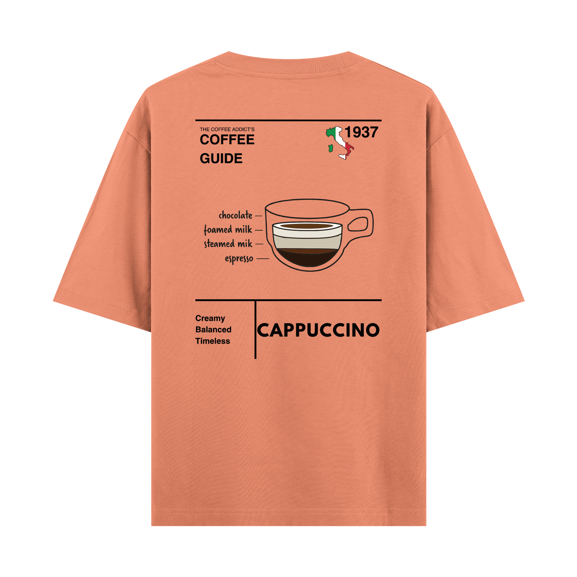 Cappucino - Oversize T-shirt