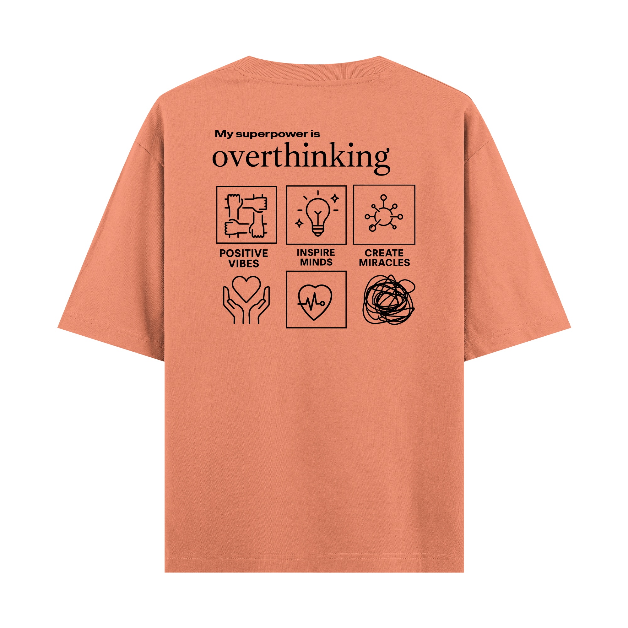 Overthinking - Oversize T-shirt