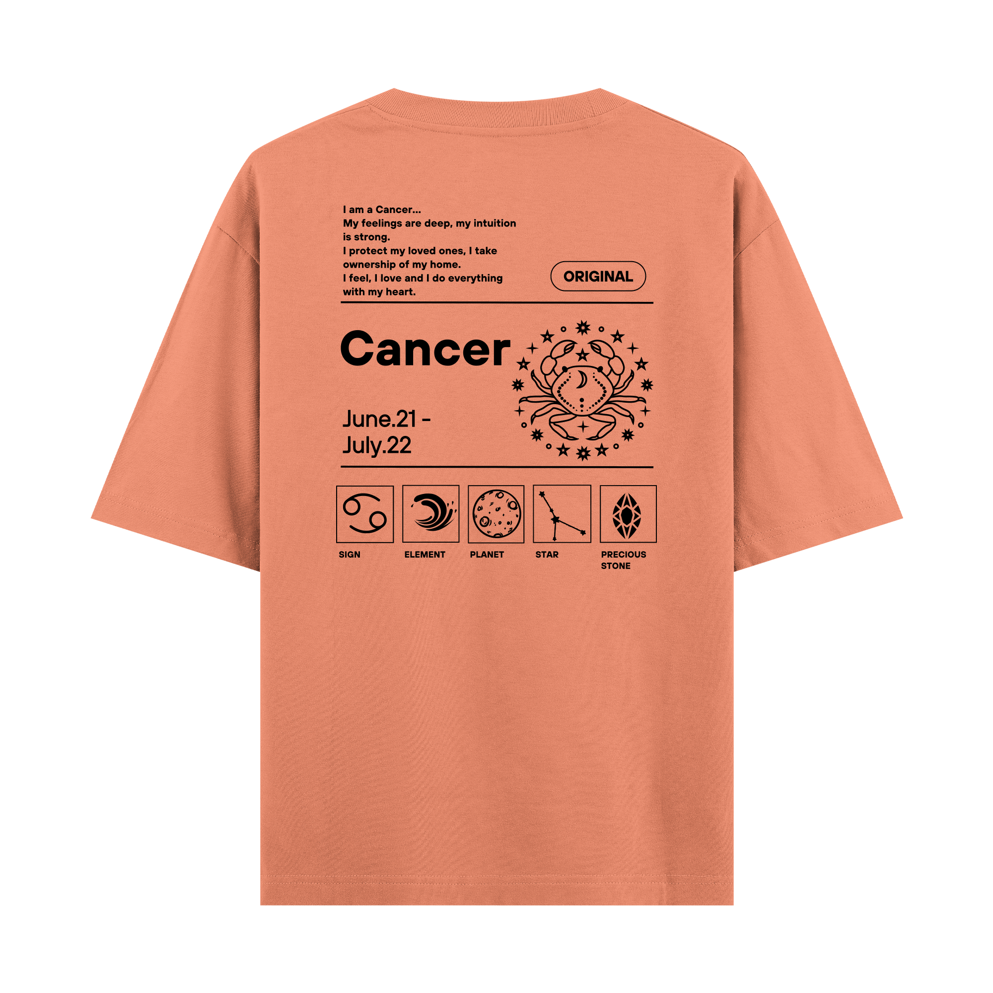 Cancer - Oversize T-shirt